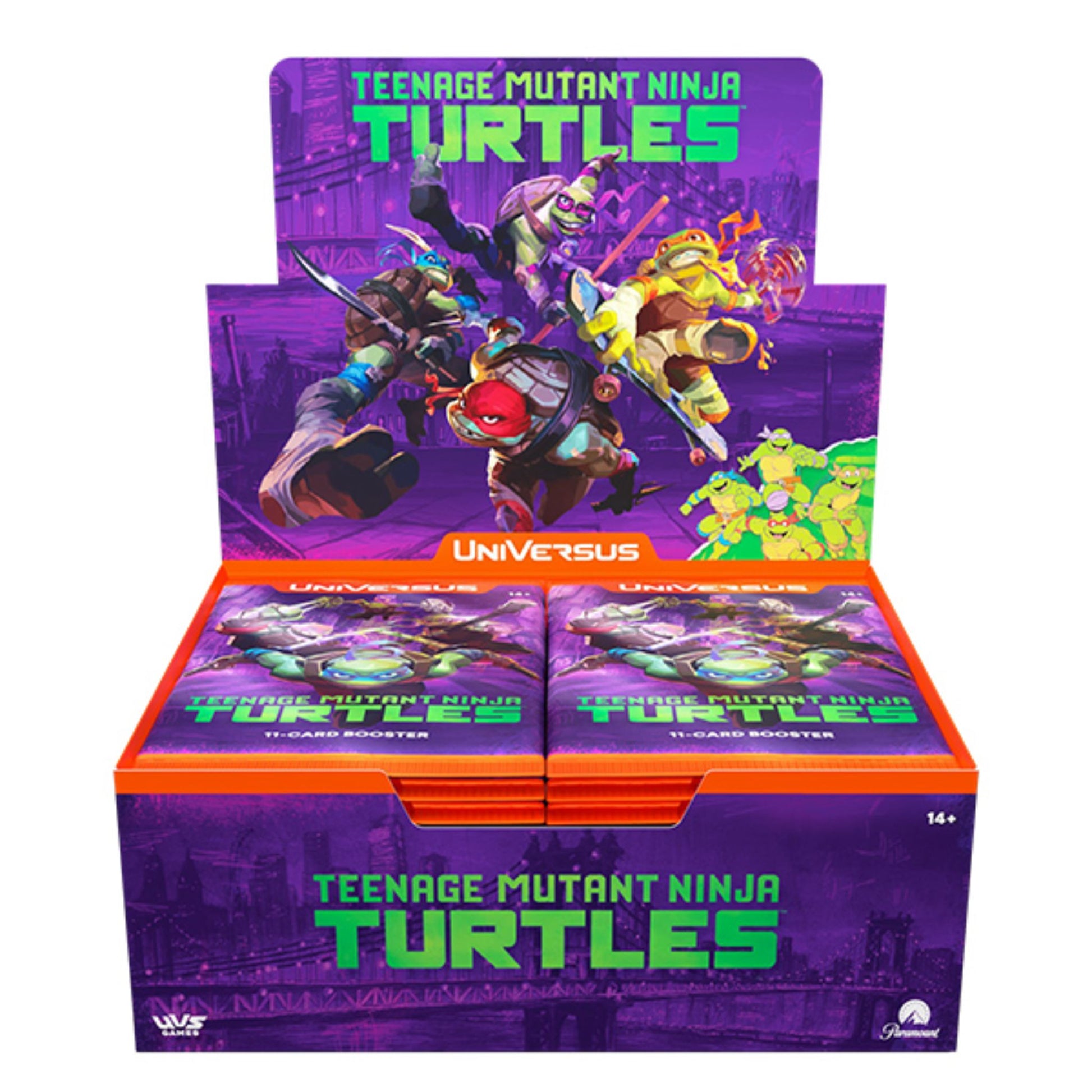 UniVersus Teenage Mutant Ninja Turtles Booster Box - Trading Card Market