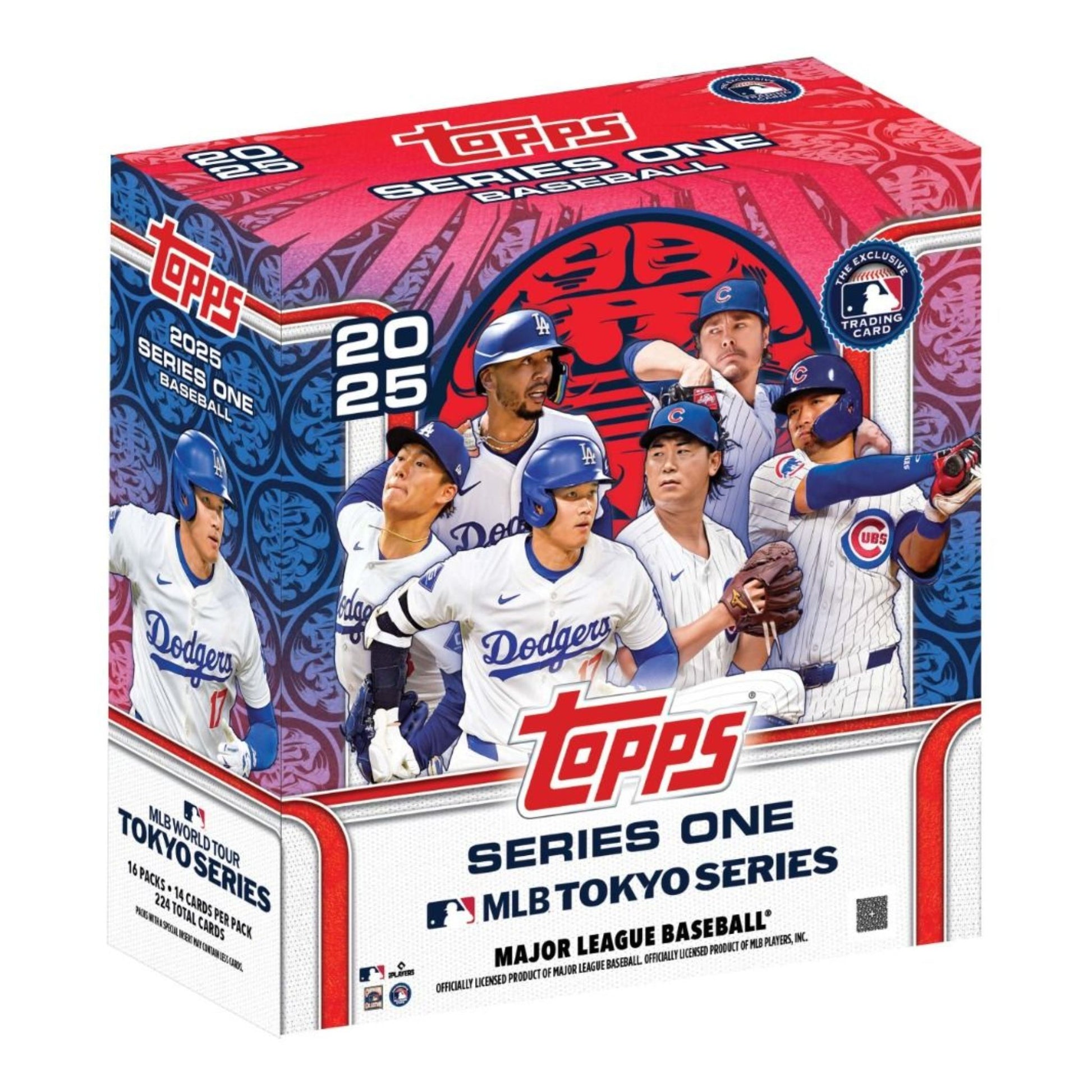 2025 Topps Series 1 Baseball Tokyo Series Mega Box – Trading Card 