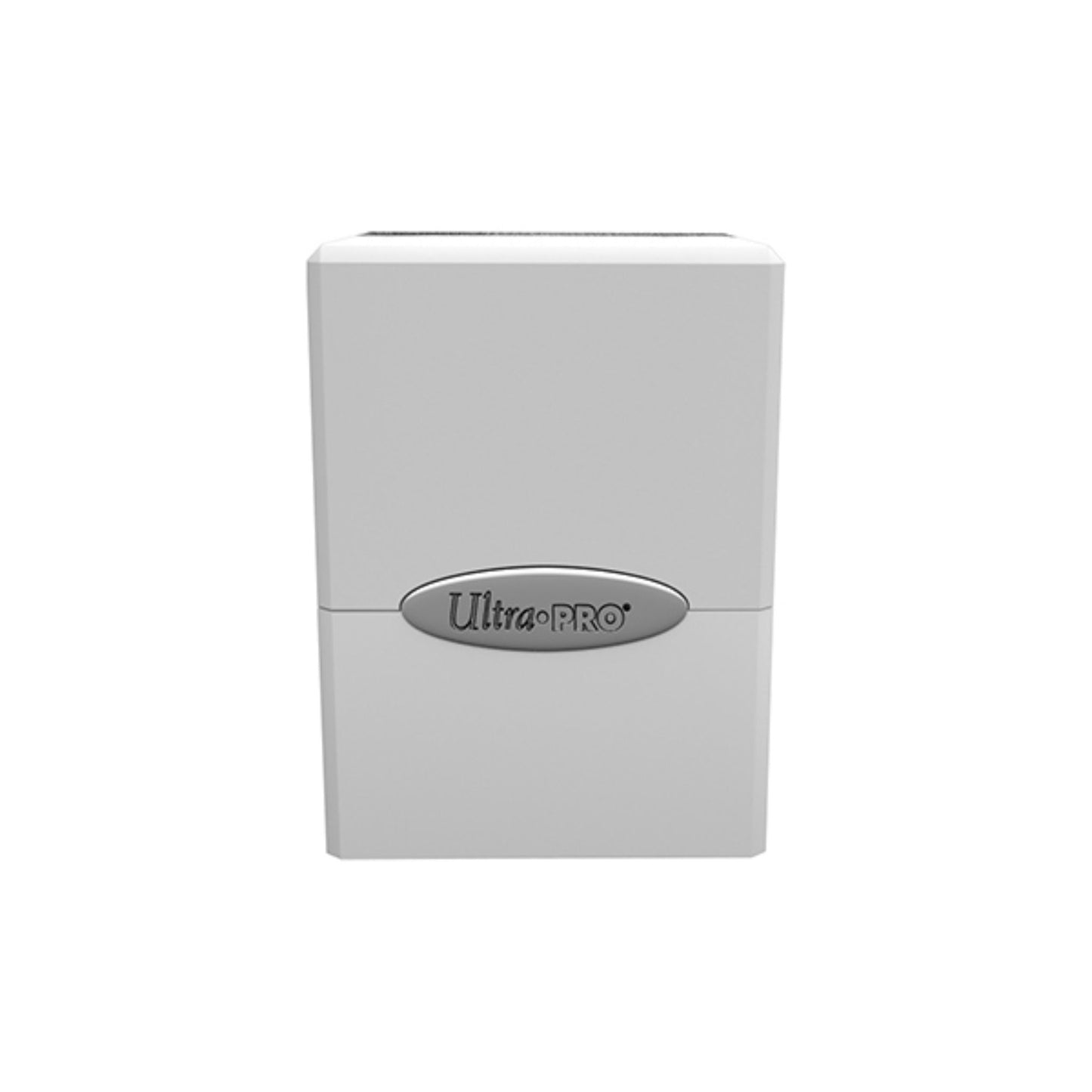 Ultra Pro Satin Cube 100+ Solid White Deckbox (Arctic) - Trading Card Market