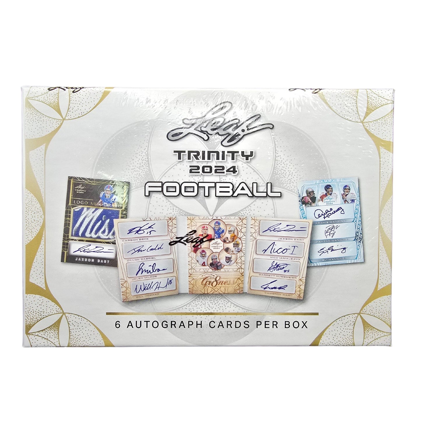 2024 Leaf Trinity Football Hobby Box - Trading Card Market