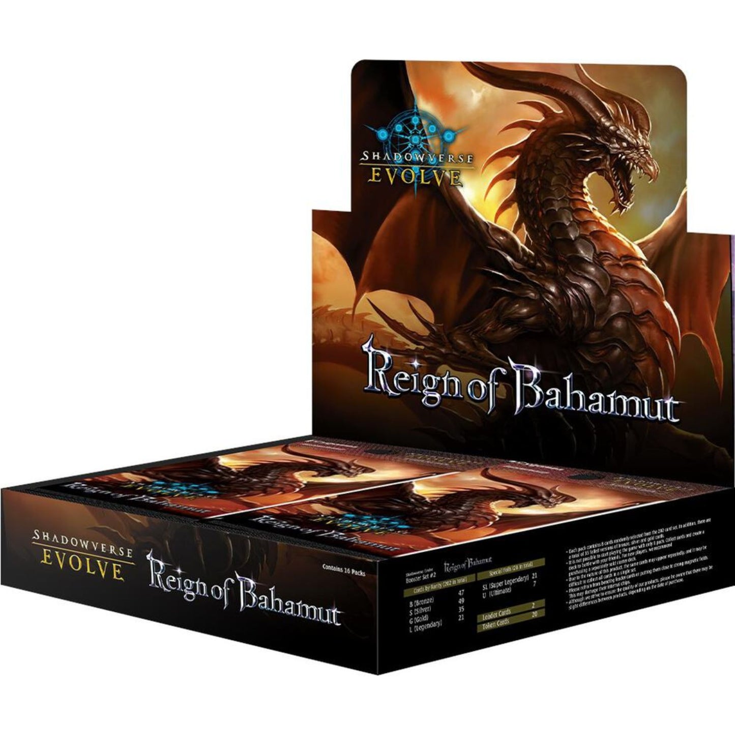 Shadowverse Evolve Reign of Bahamut Booster Box - Trading Card Market