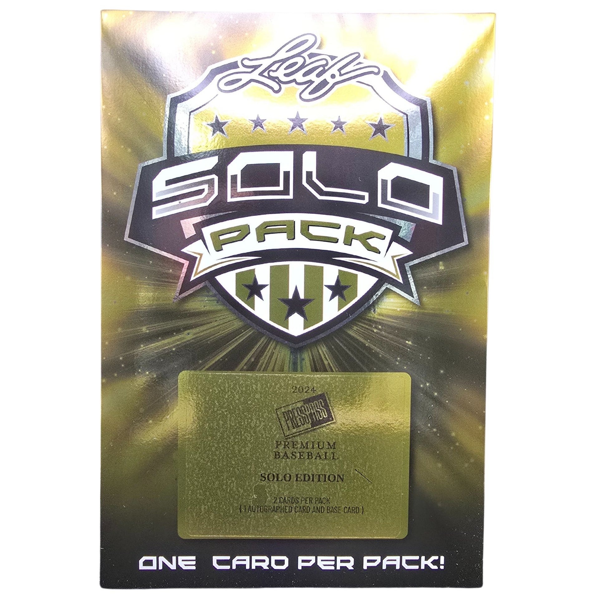 2024 Leaf Press Pass Premium Baseball Solo Edition - Trading Card Market