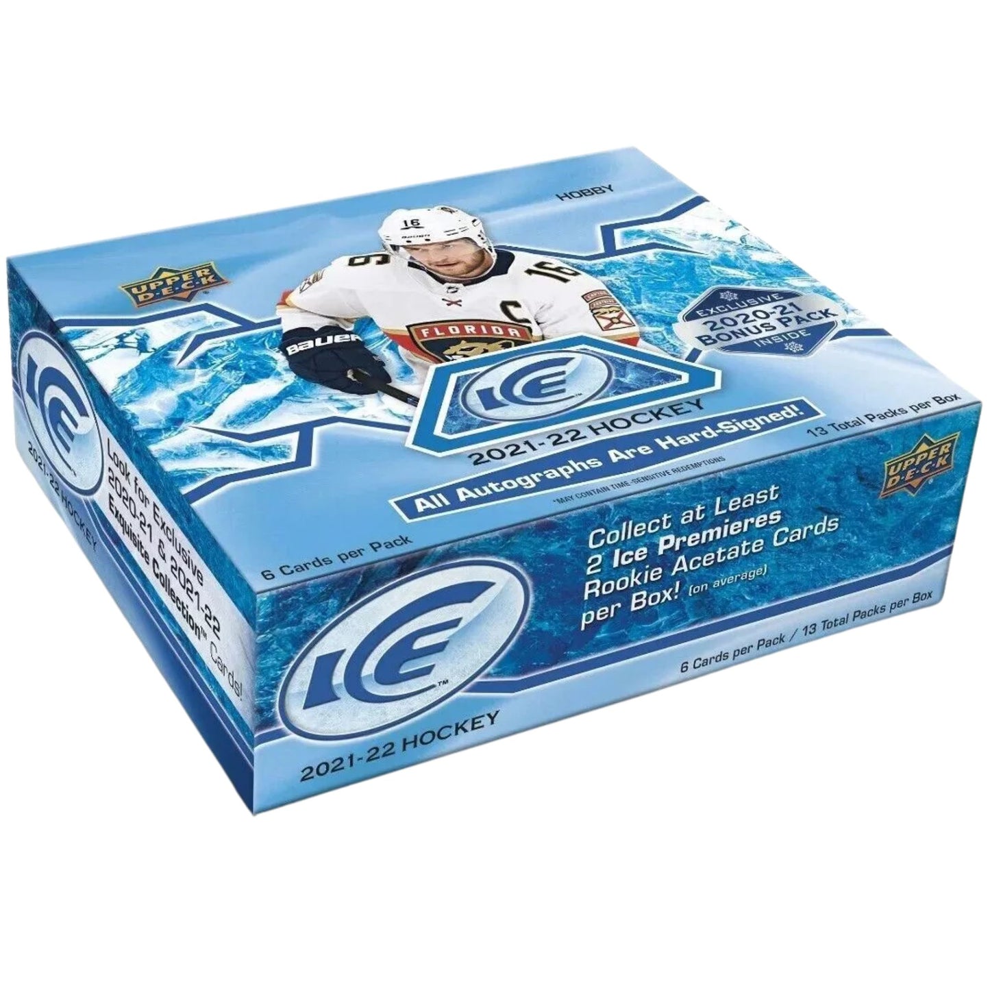 2021/22 Upper Deck Ice Hockey Hobby Box