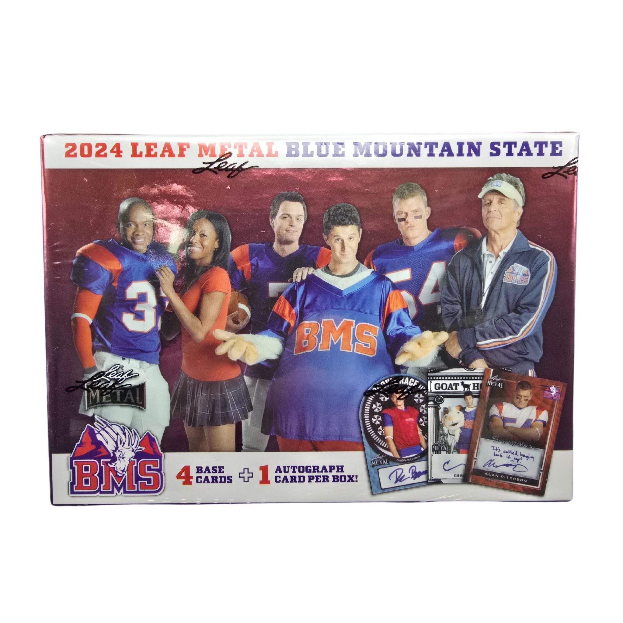 2024 Leaf Metal Blue Mountain State Hobby Box – Trading Card Market