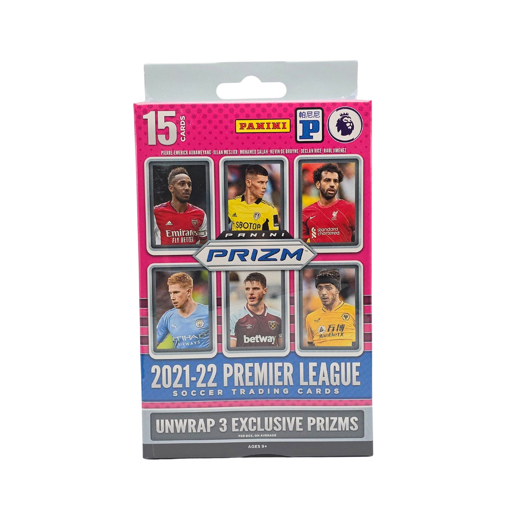 2021/22 Panini Prizm EPL Soccer Hanger Box - Trading Card Market