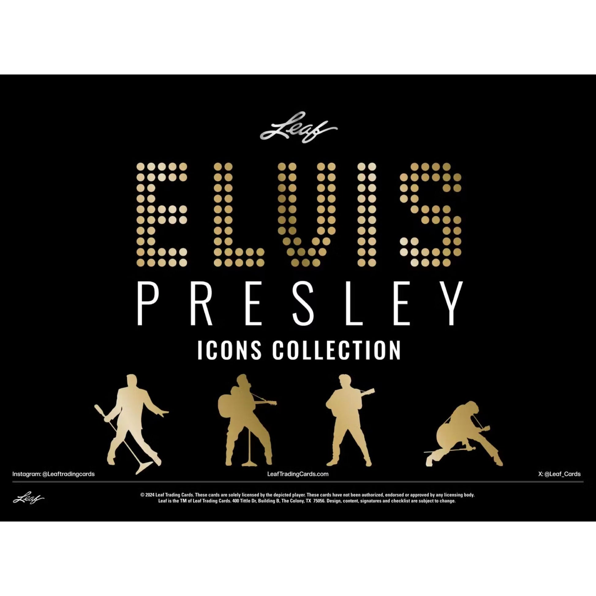 2024 Leaf Elvis Presley Icons Collection Hobby Box - Trading Card Market