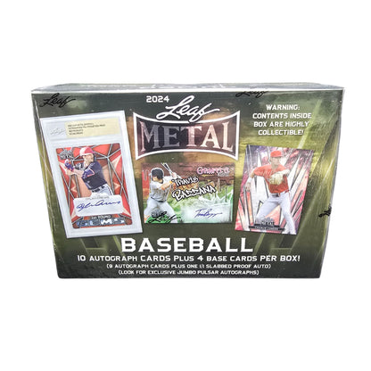 2024 Leaf Metal Baseball Jumbo Box