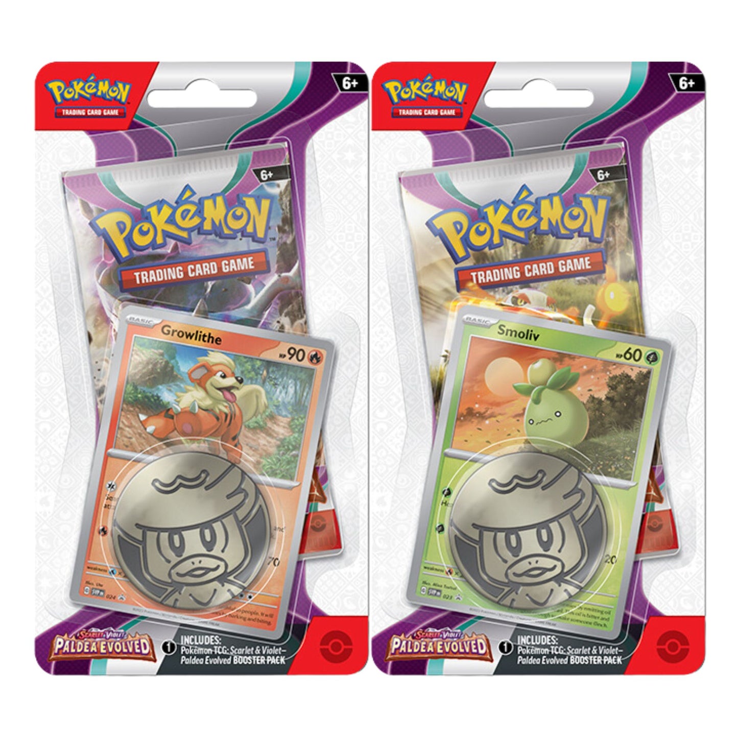 Pokemon Scarlet & Violet Paldea Evolved Checklane Blister - Trading Card Market