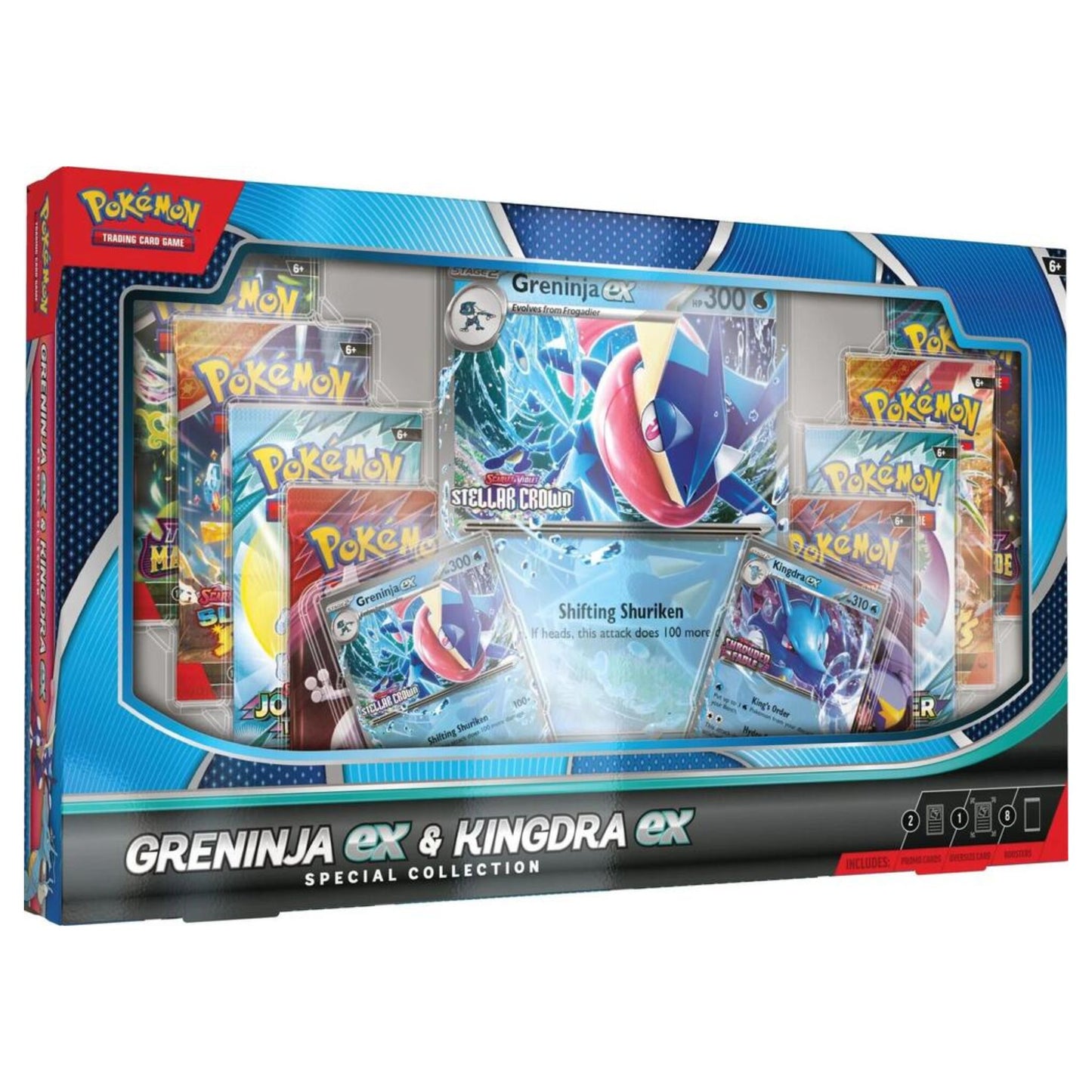 Pokemon Greninja Ex & Kingdra Ex Special Collection Box - Trading Card Market