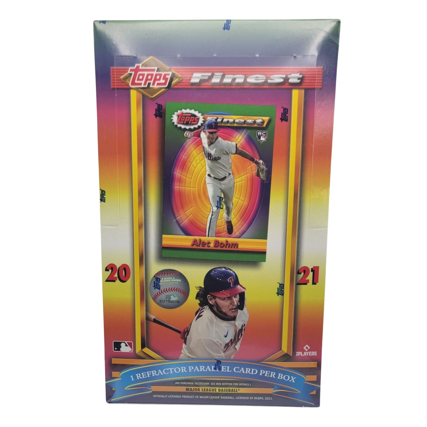 2021 Topps Finest Flashback Baseball Hobby Box