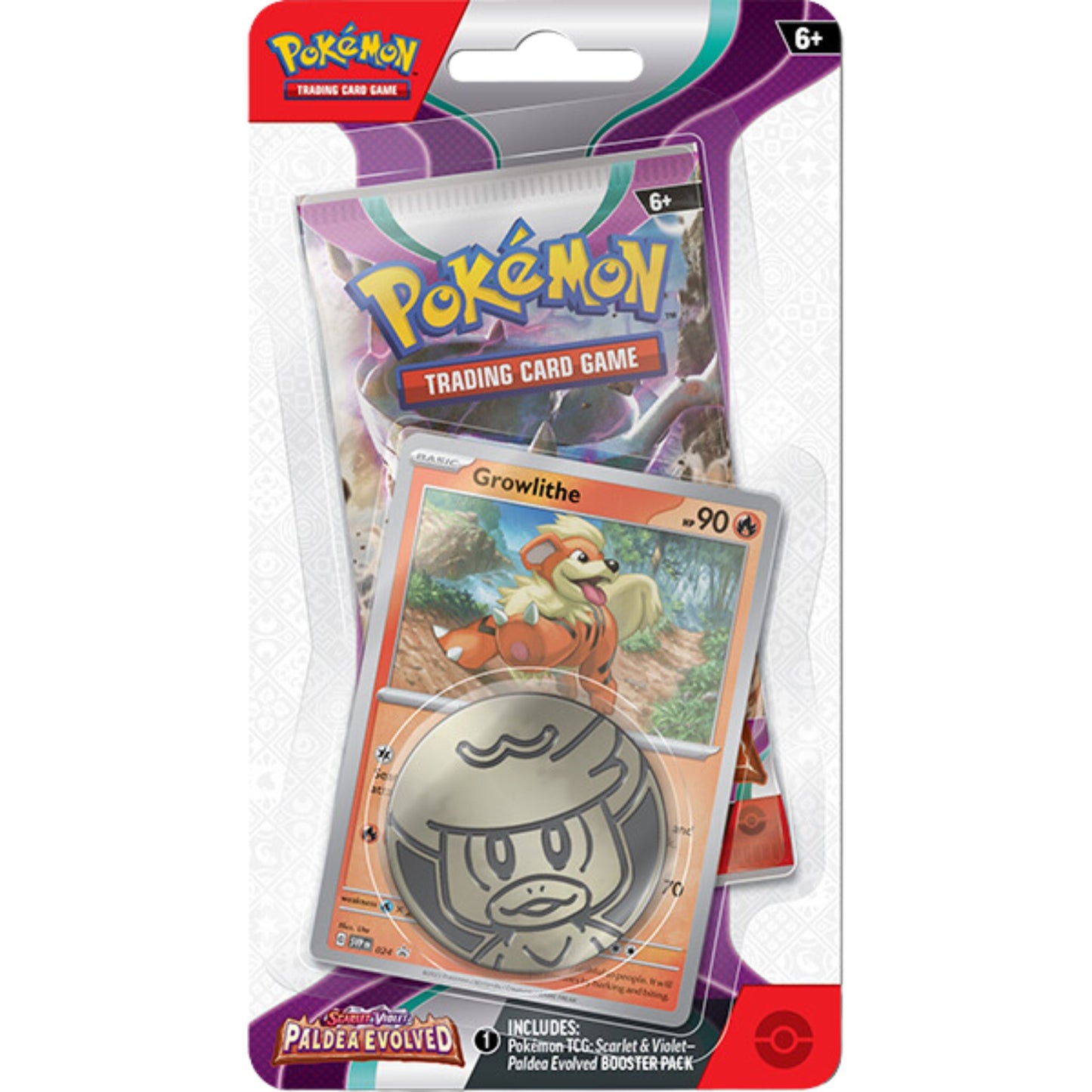 Pokemon Scarlet & Violet Paldea Evolved Checklane Blister - Trading Card Market