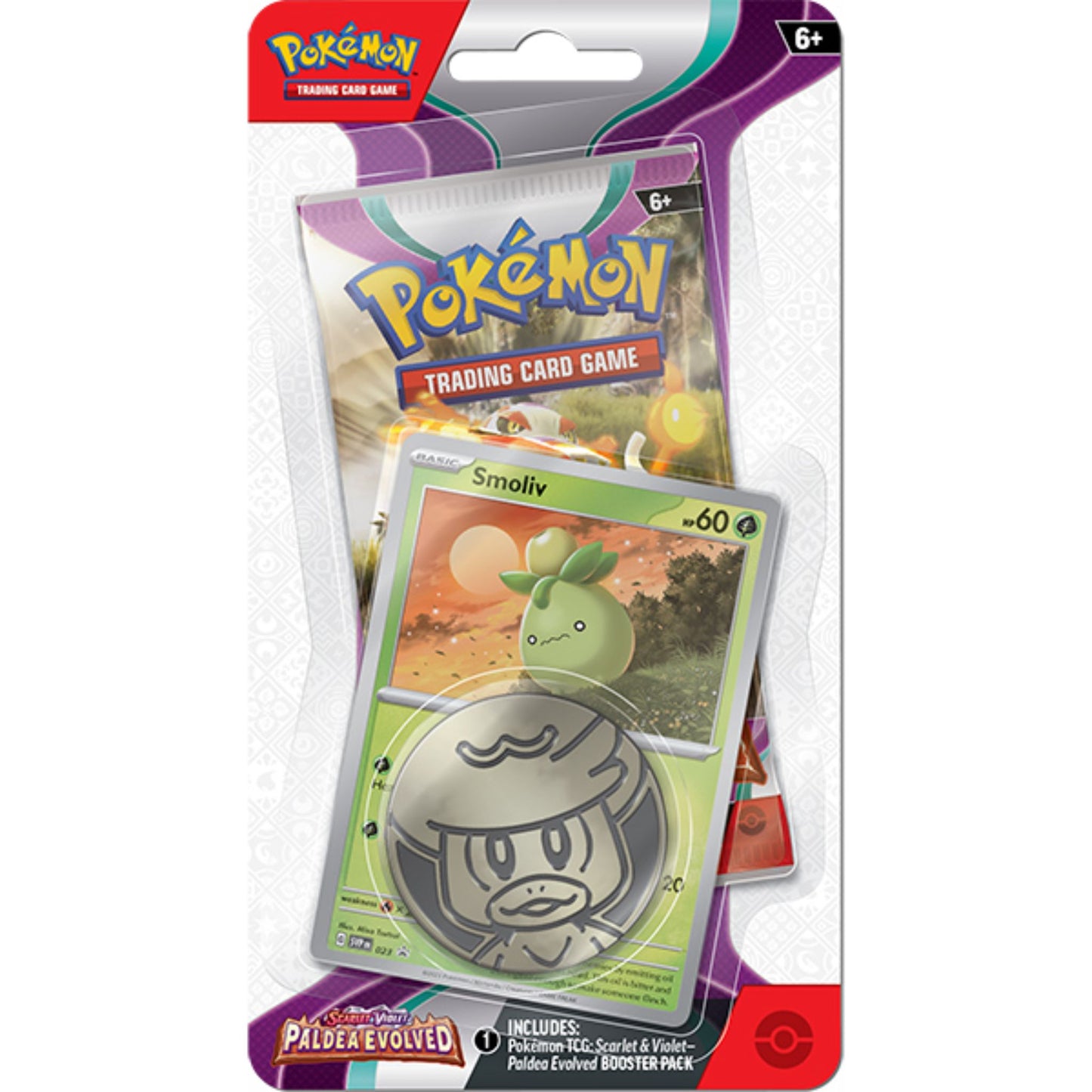 Pokemon Scarlet & Violet Paldea Evolved Checklane Blister - Trading Card Market