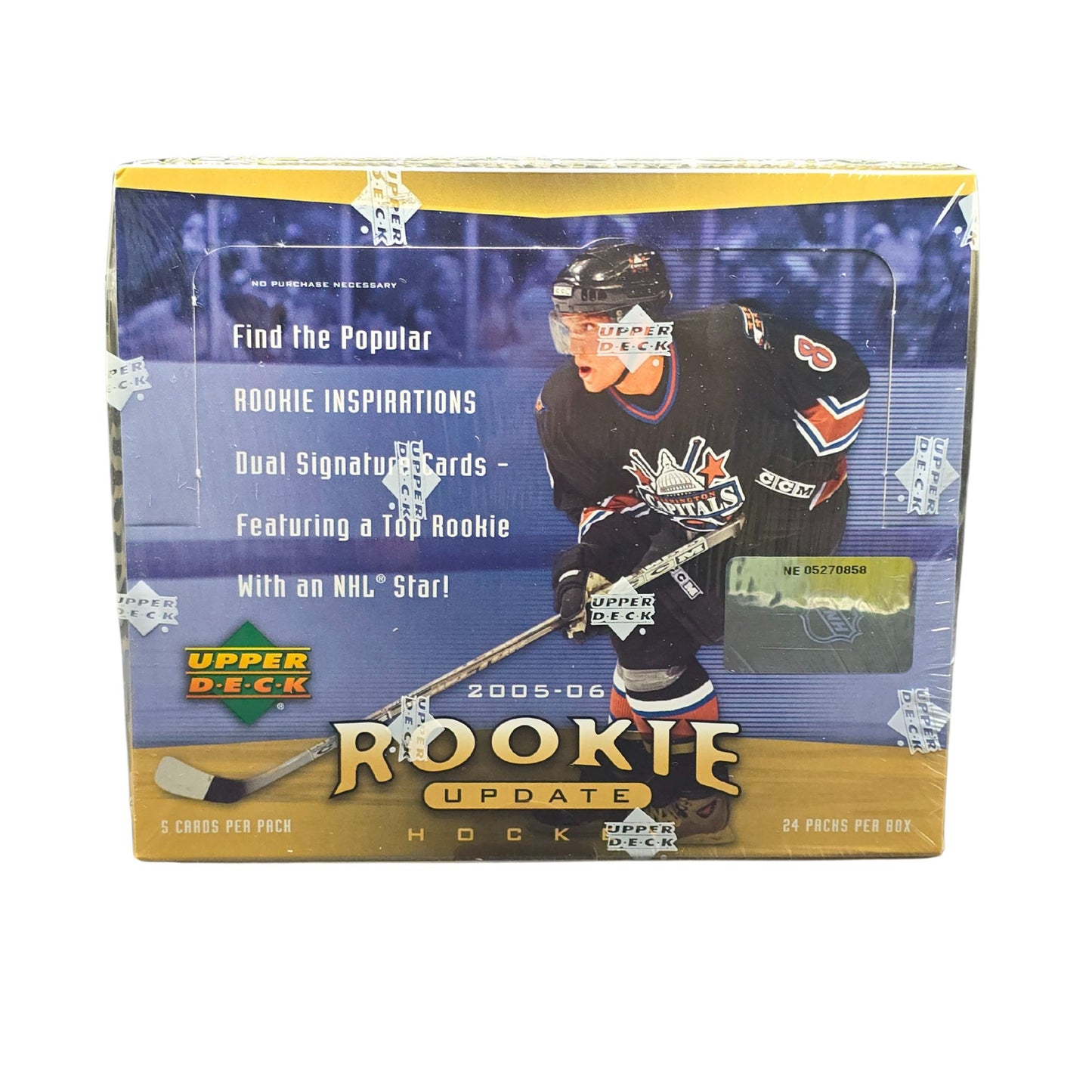 2005/06 Upper Deck Rookie Update Hockey Hobby Box - Trading Card Market