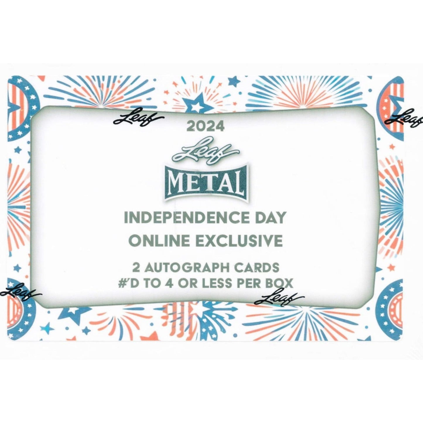 2024 Leaf Metal Independence Day Hobby Box