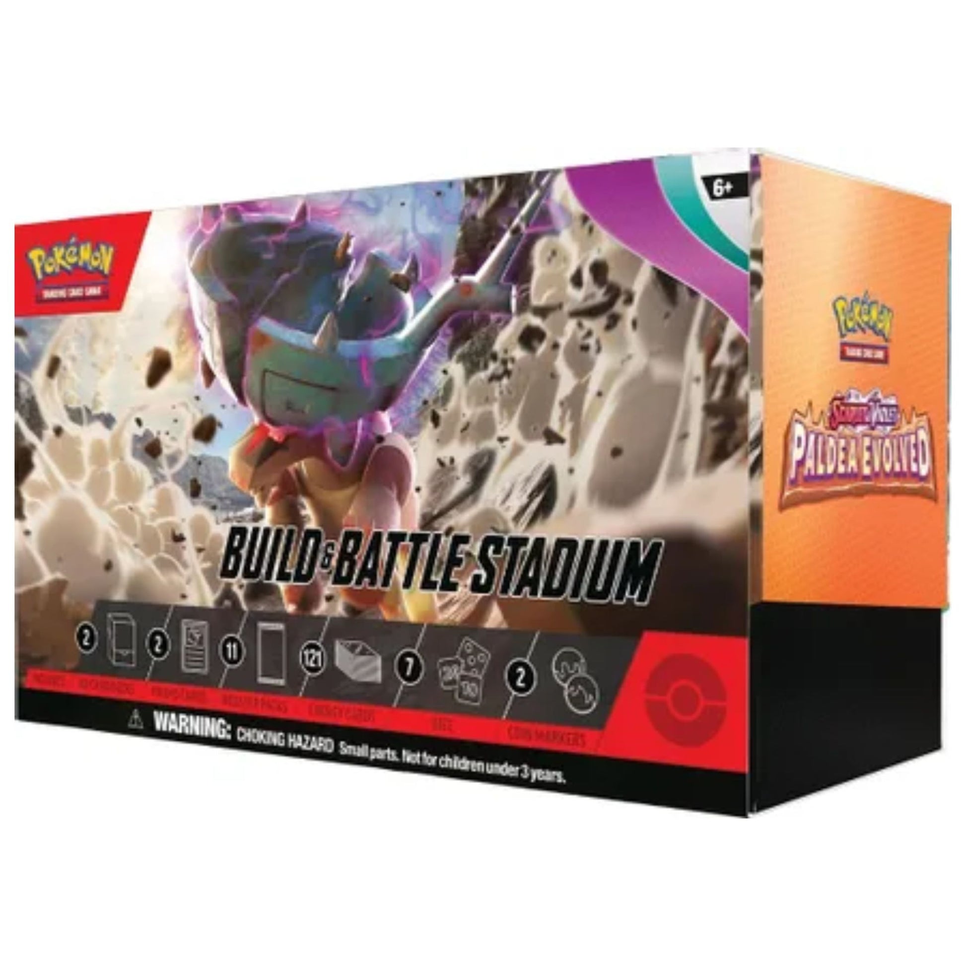 Pokemon Scarlet & Violet Paldea Evolved Build & Battle Stadium - Trading Card Market