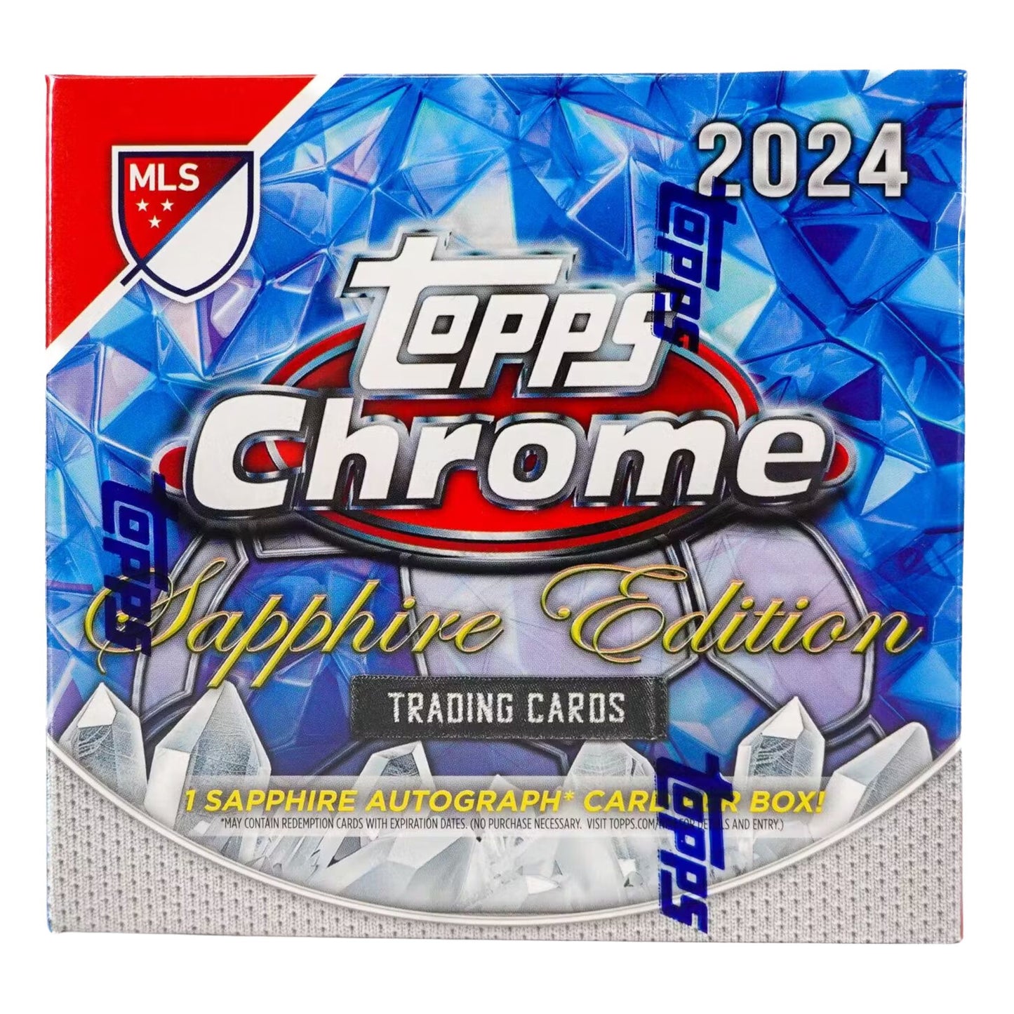 2024 Topps Chrome MLS Soccer Sapphire Edition Box - Trading Card Market