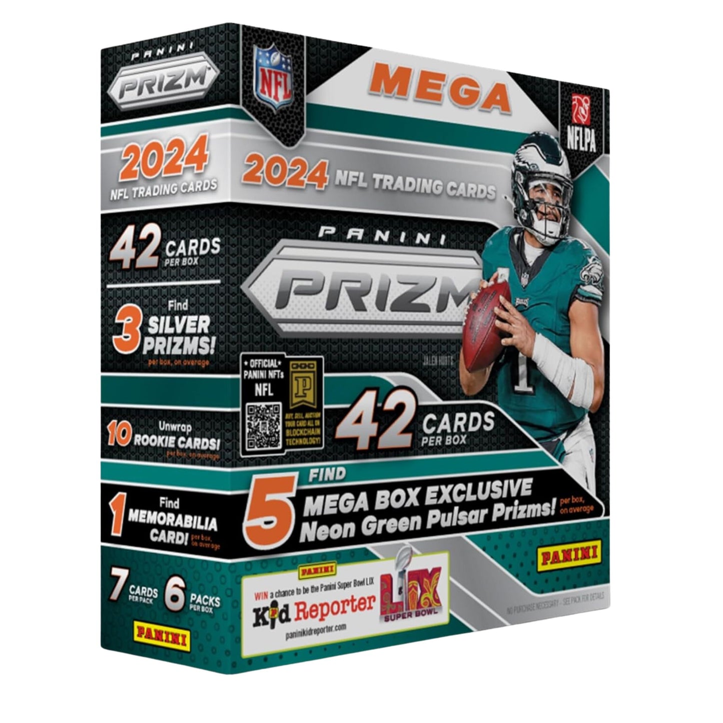 2024 Panini Prizm Football Mega Box (Back - to - School Sale) - Trading Card Market