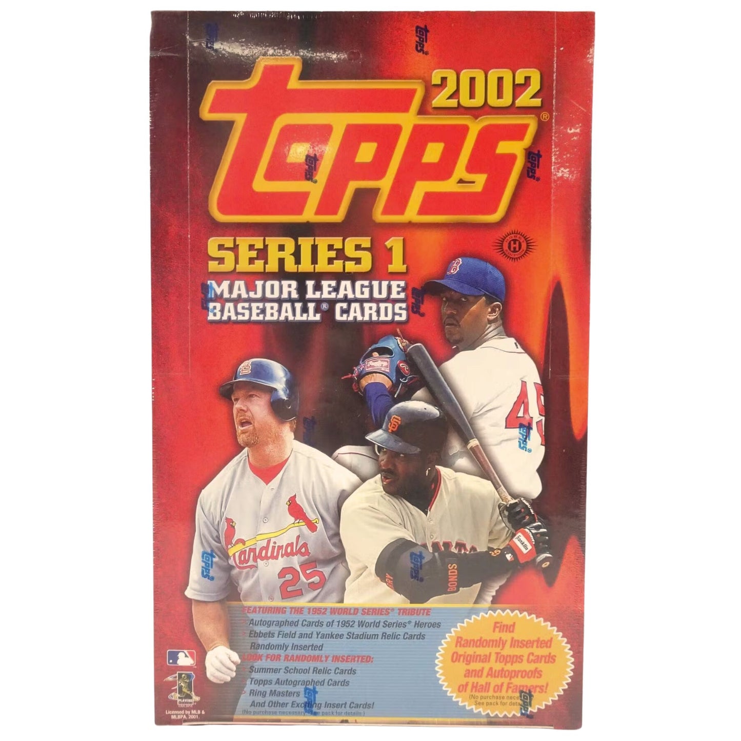 2002 Topps Series 1 Baseball Hobby Box - Trading Card Market