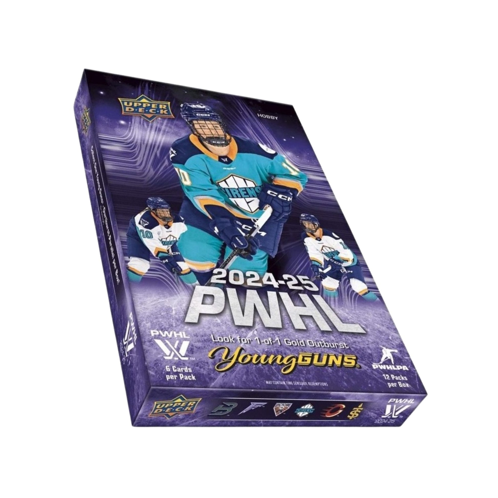 2025 Upper Deck PWHL Hockey Hobby Box - Trading Card Market