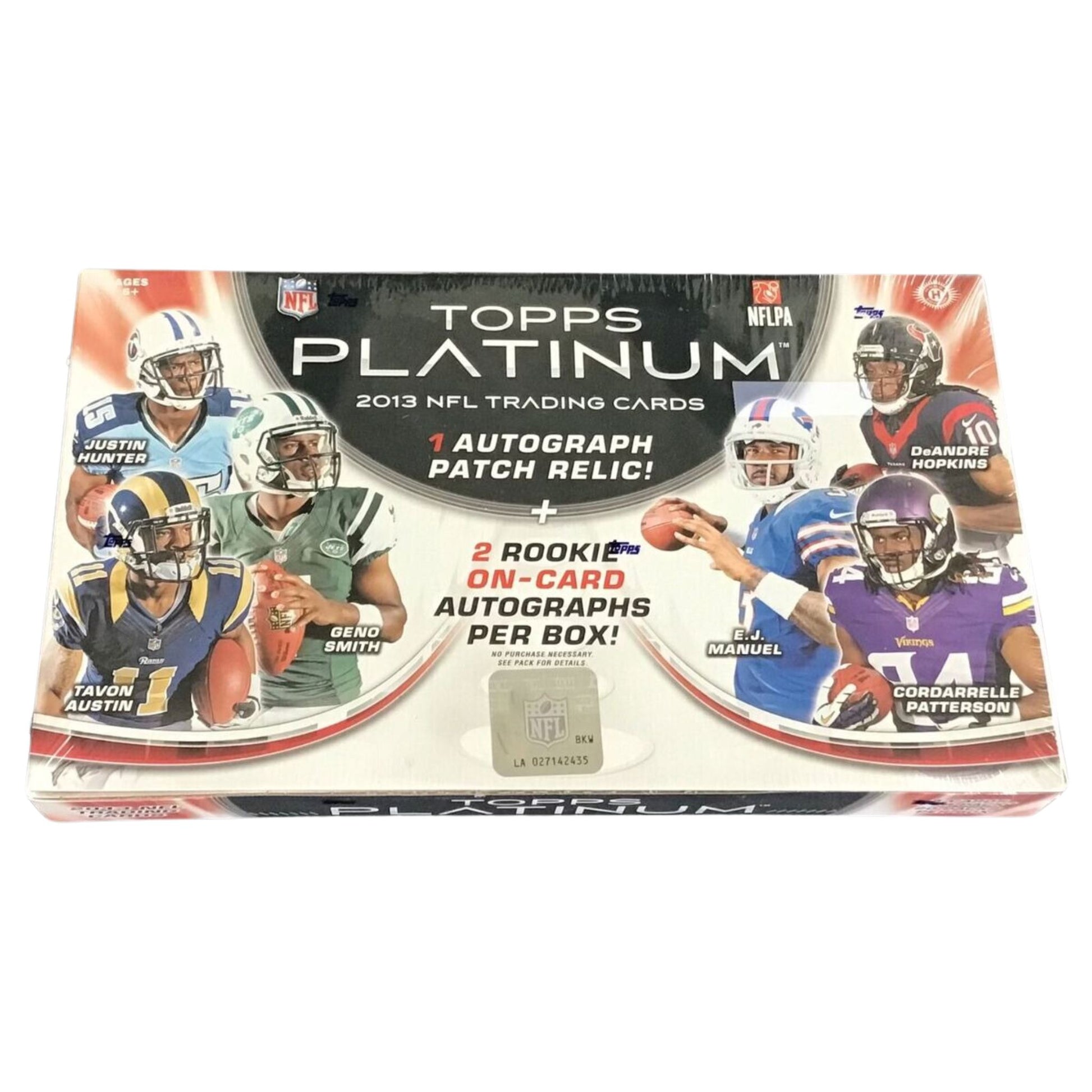 2013 Topps Platinum Football Hobby Box - Trading Card Market