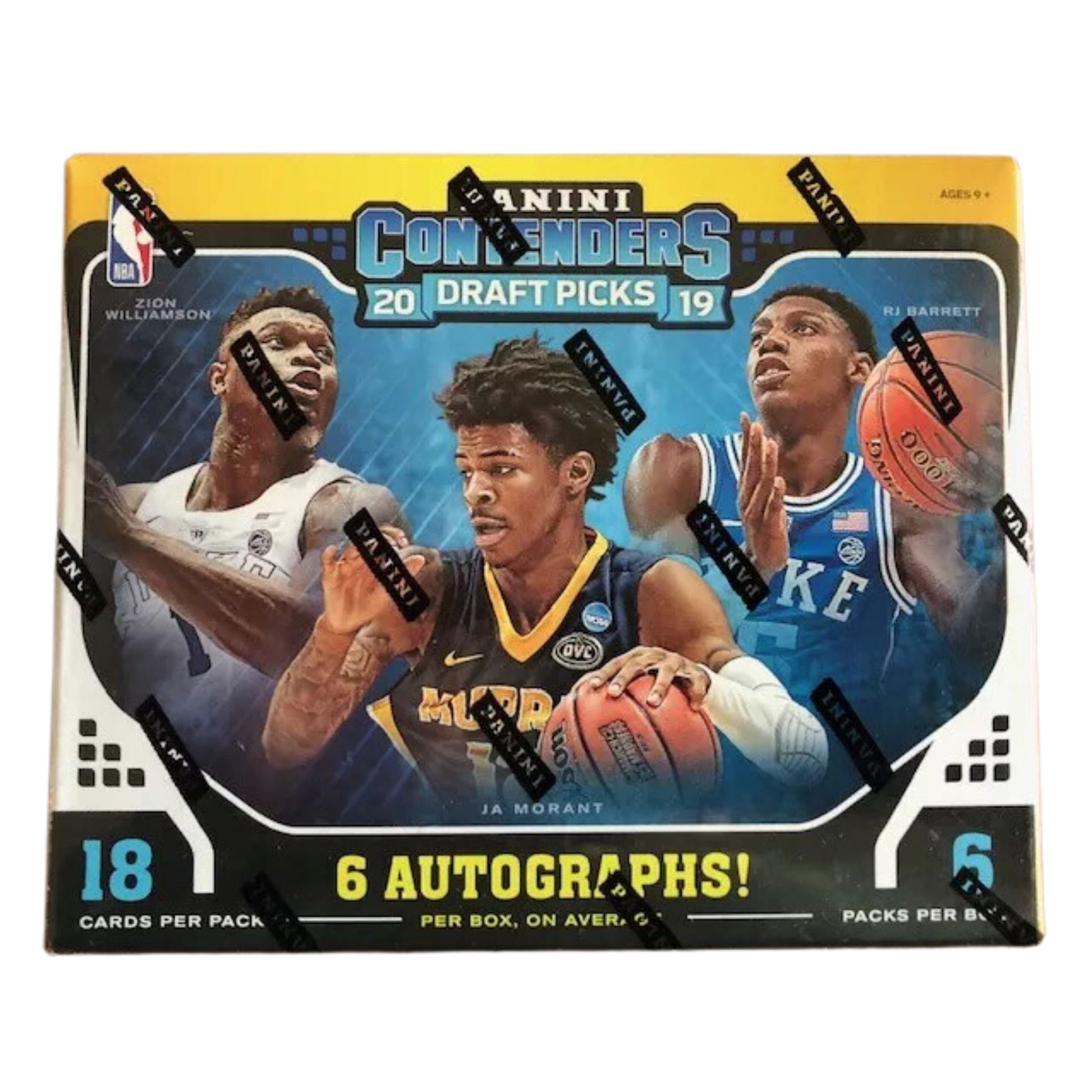 2019/20 Panini Contenders Draft Picks Basketball Hobby Box - Trading Card Market