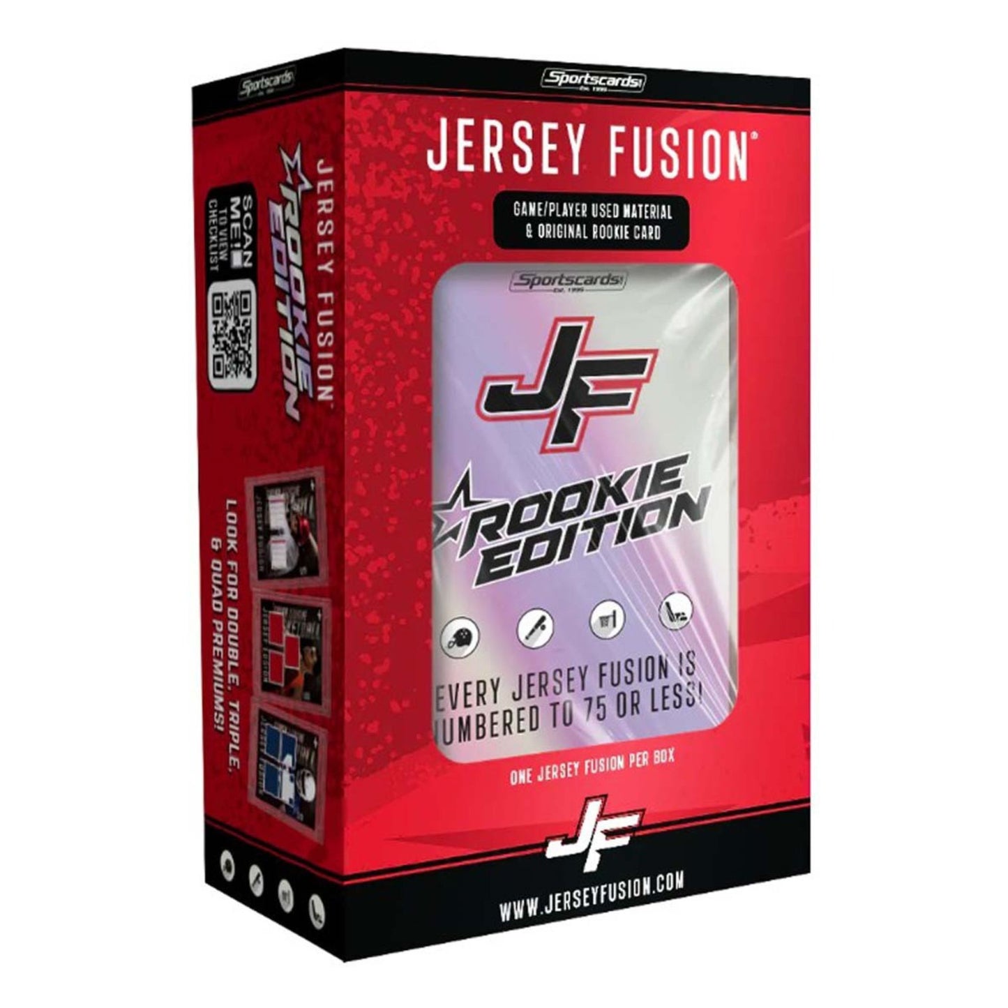 Jersey Fusion Rookie Edition Hobby Box (Back - to - School Sale) - Trading Card Market