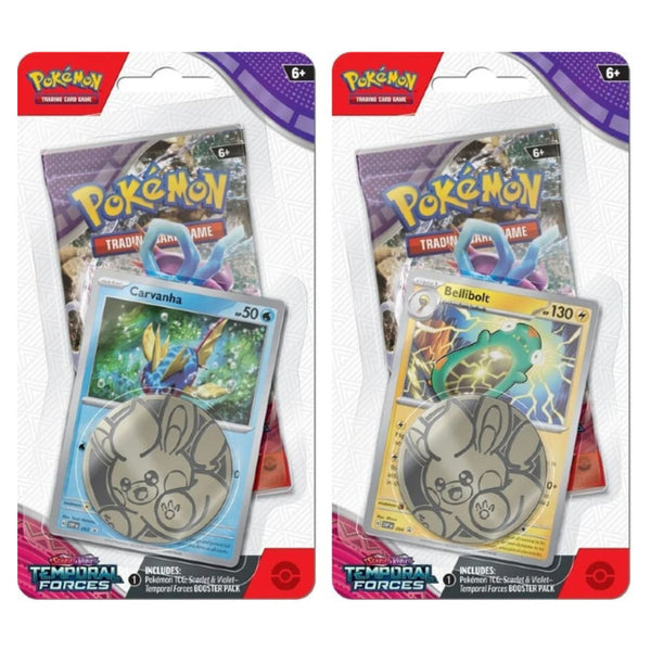 Pokemon Scarlet & Violet Temporal Forces Checklane Blister – Trading Card  Market