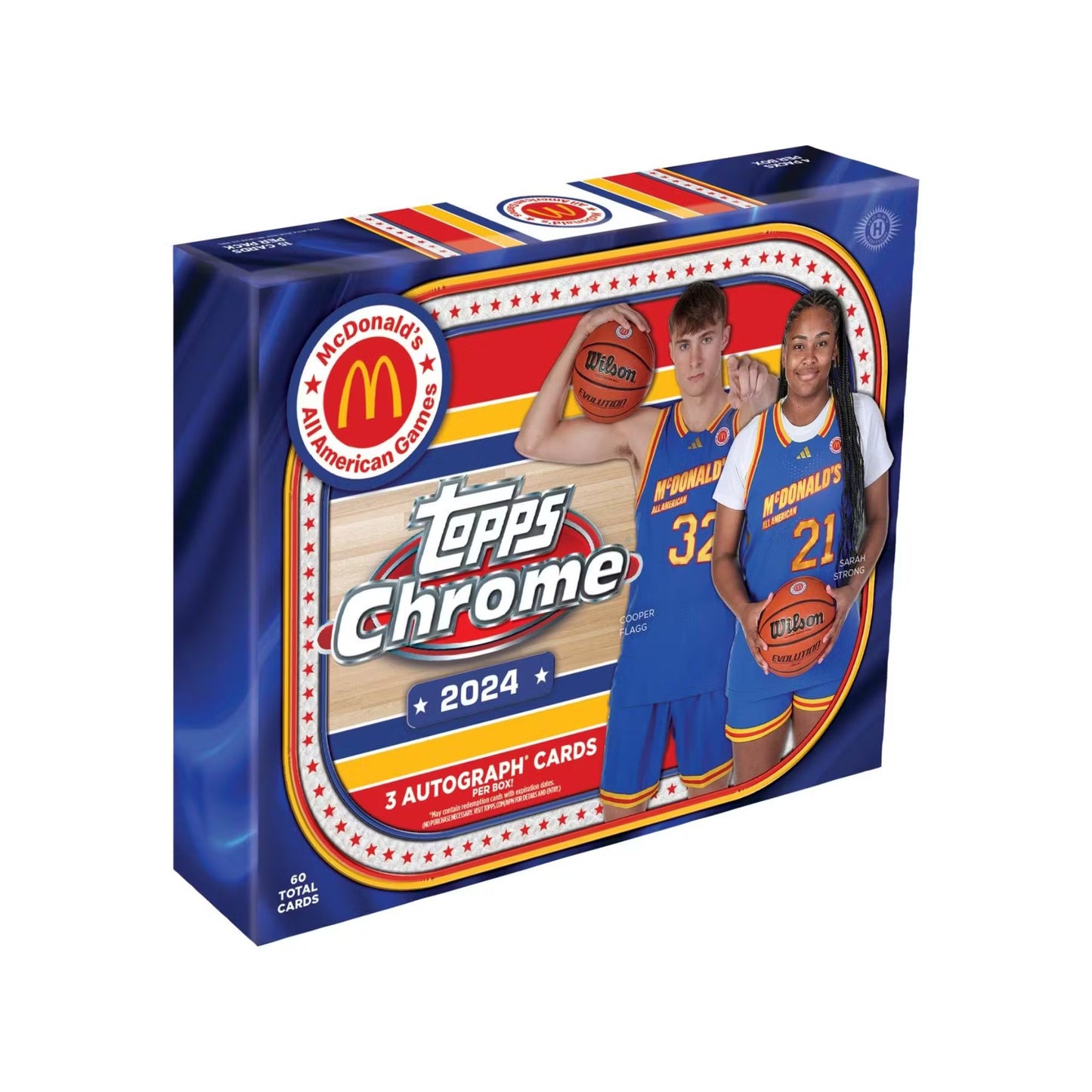 2024 Topps Chrome McDonald's All American Basketball Hobby Box - Trading Card Market