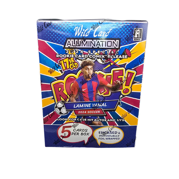 2024 Wild Card Alumination Lamine Yamal Comix Soccer Hobby Box