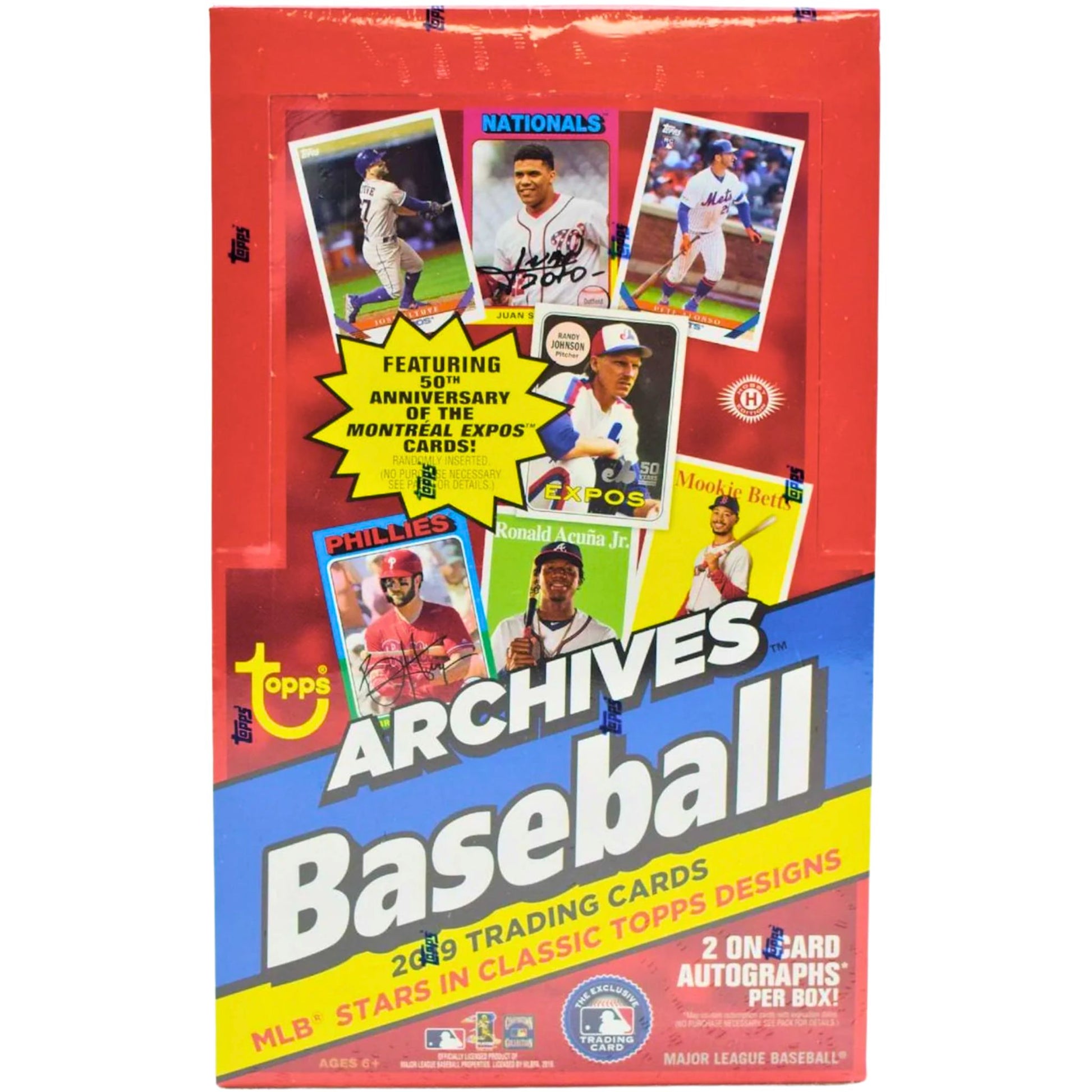 2019 Topps Archives Baseball Hobby Box - Trading Card Market