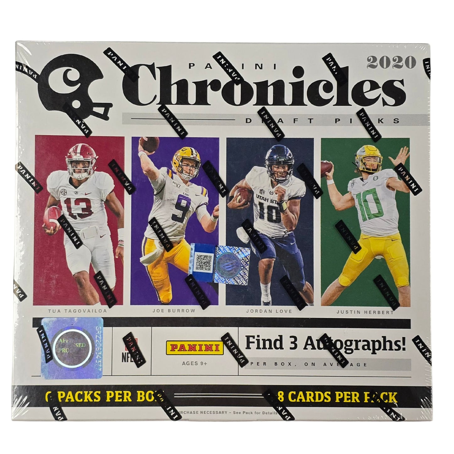 2020 Panini Chronicles Draft Picks Football Hobby Box - Trading Card Market