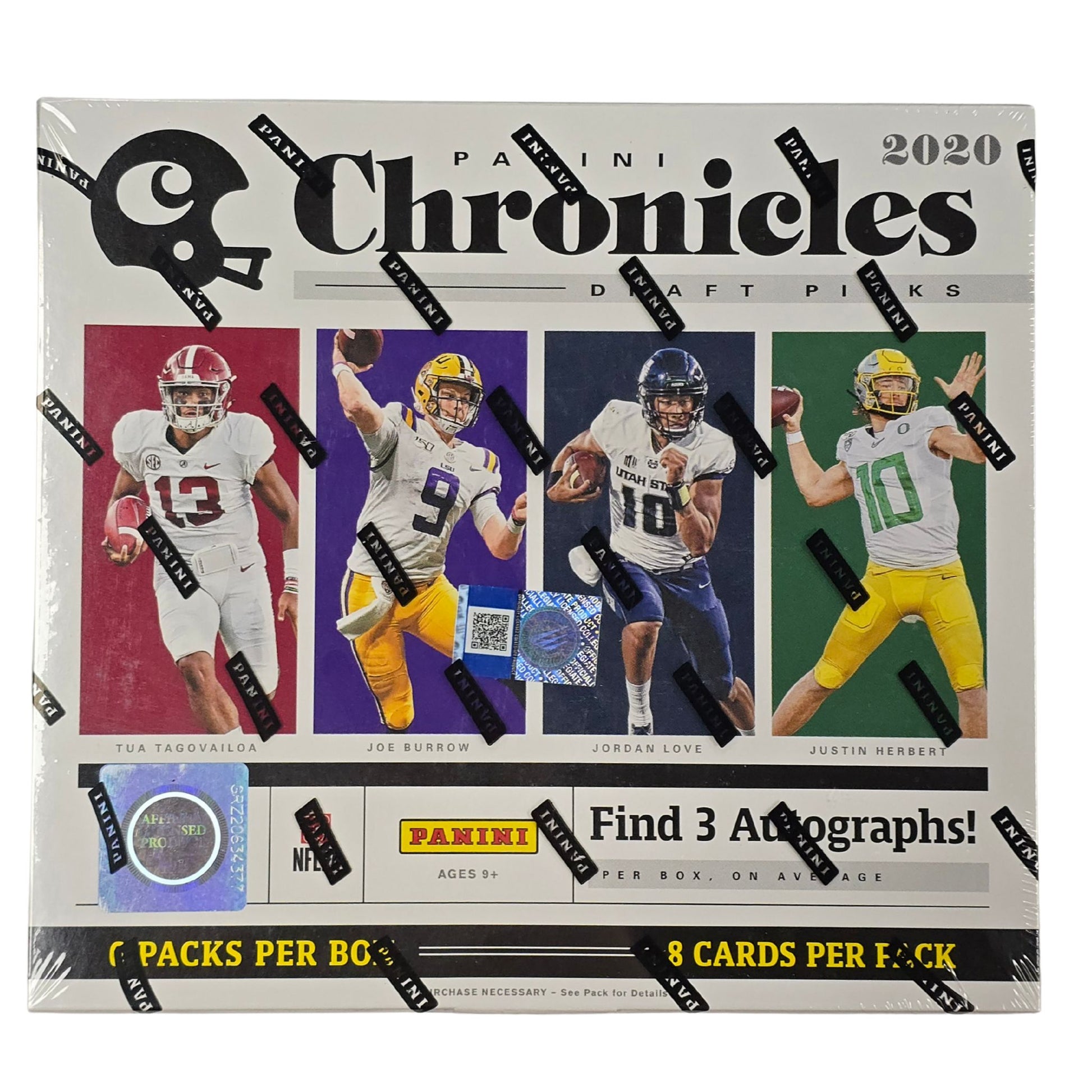 2020 Panini Chronicles Draft Picks Football Hobby Box - Trading Card Market