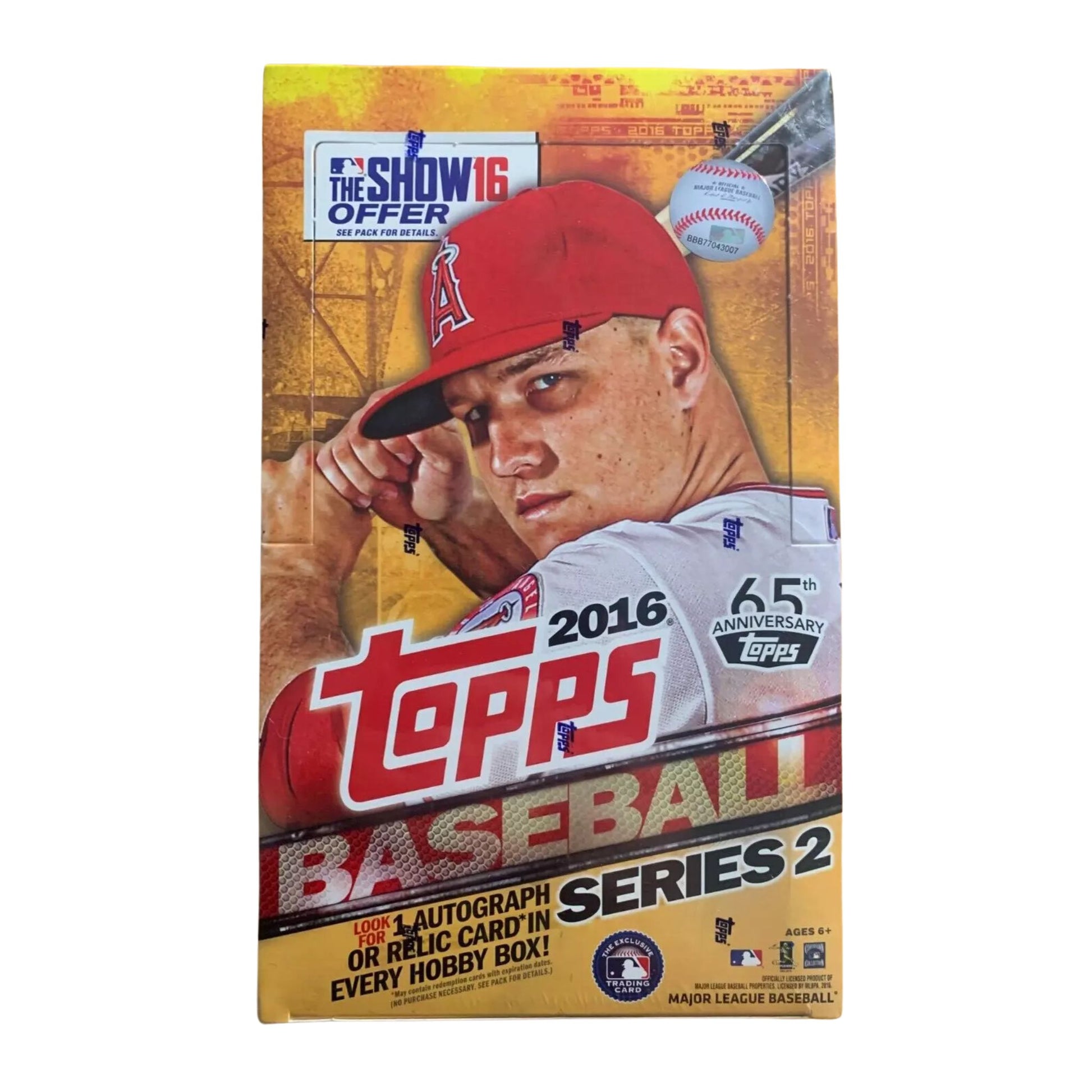 2016 Topps Series 2 Baseball Hobby Box - Trading Card Market