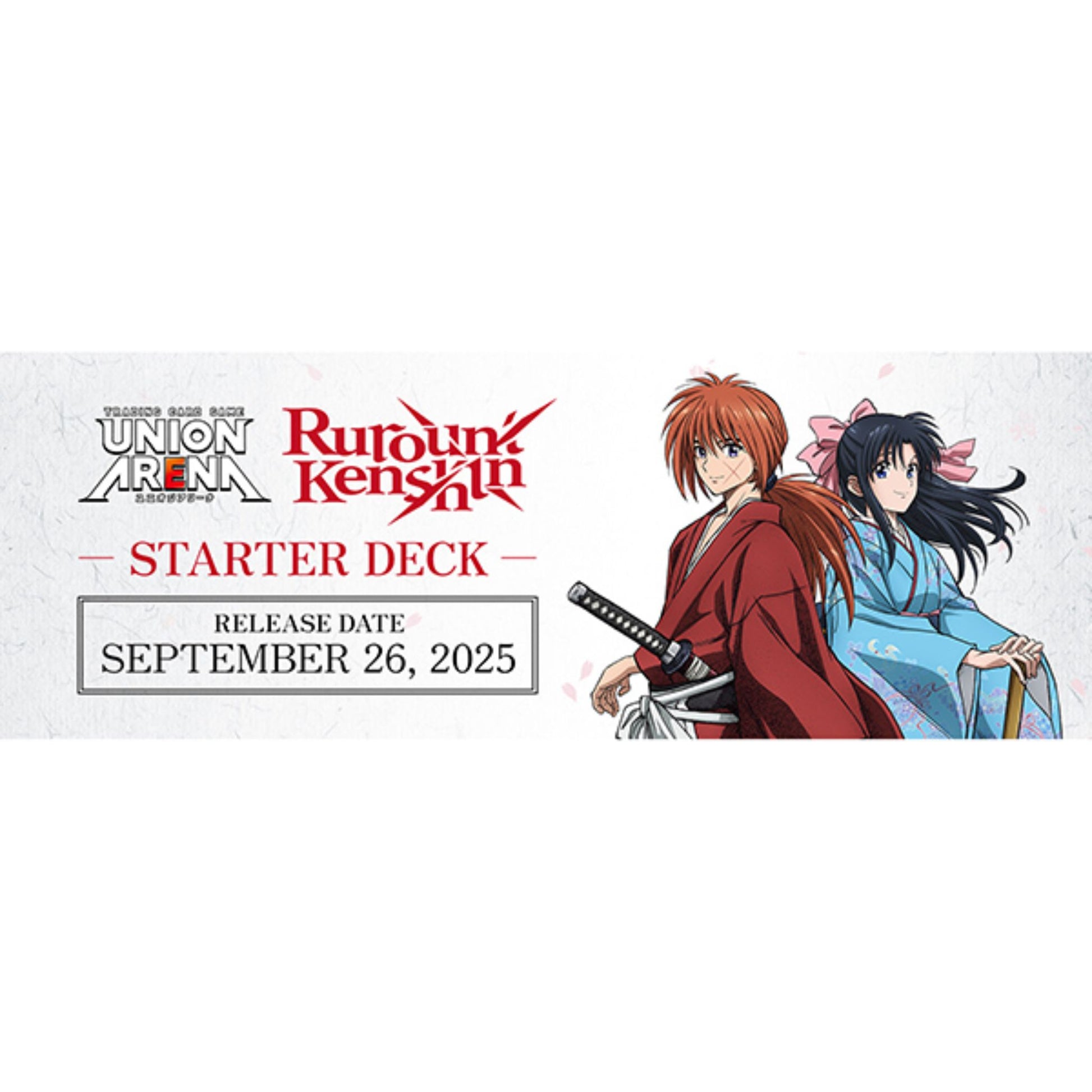 Union Arena Rurouni Kenshin Starter Deck (Presell) - Trading Card Market