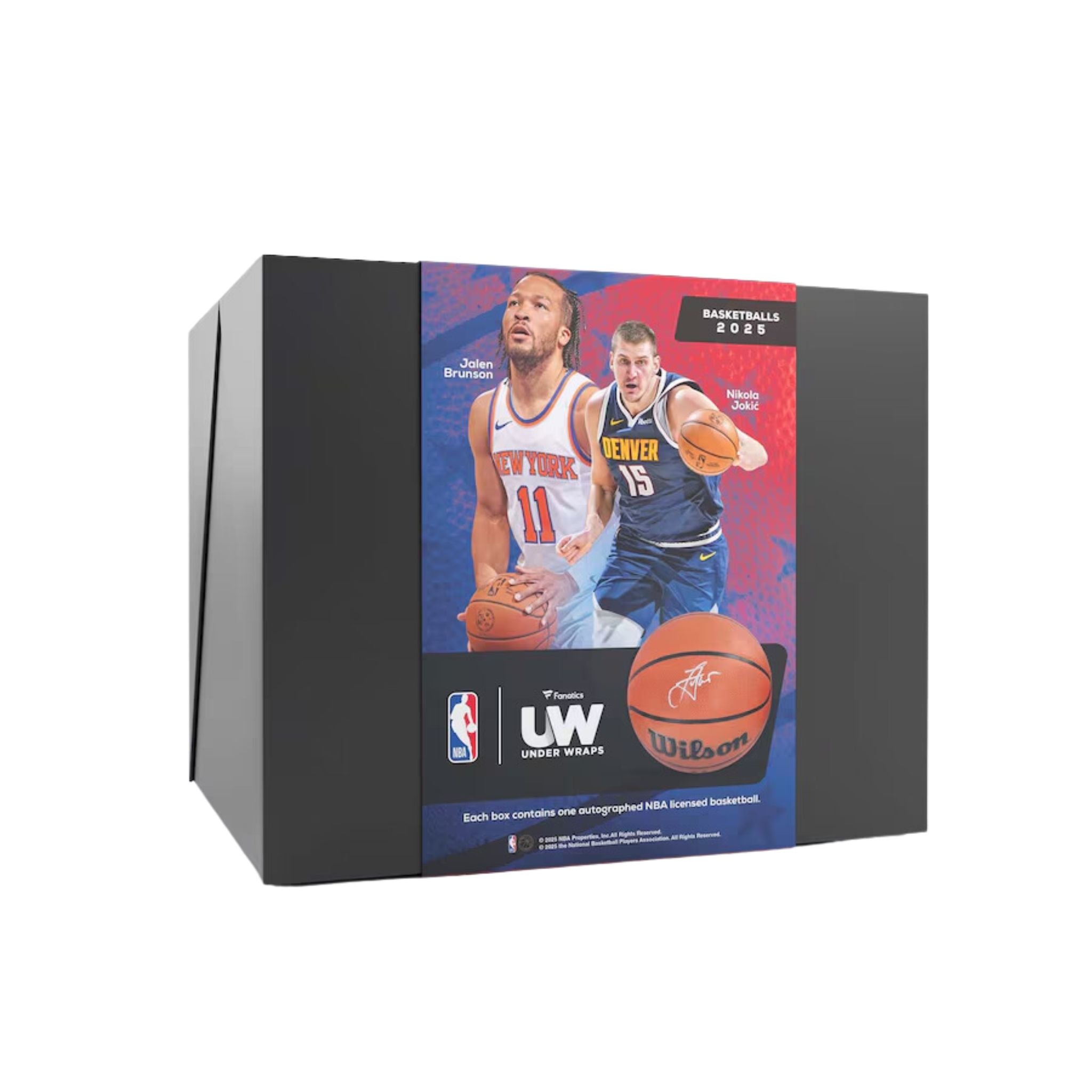 2025 Under Wraps Autographed NBA Basketball Mystery Box – Trading