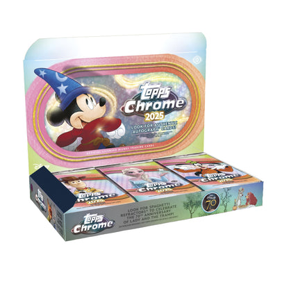2025 Topps Chrome Disney Hobby Box - Trading Card Market