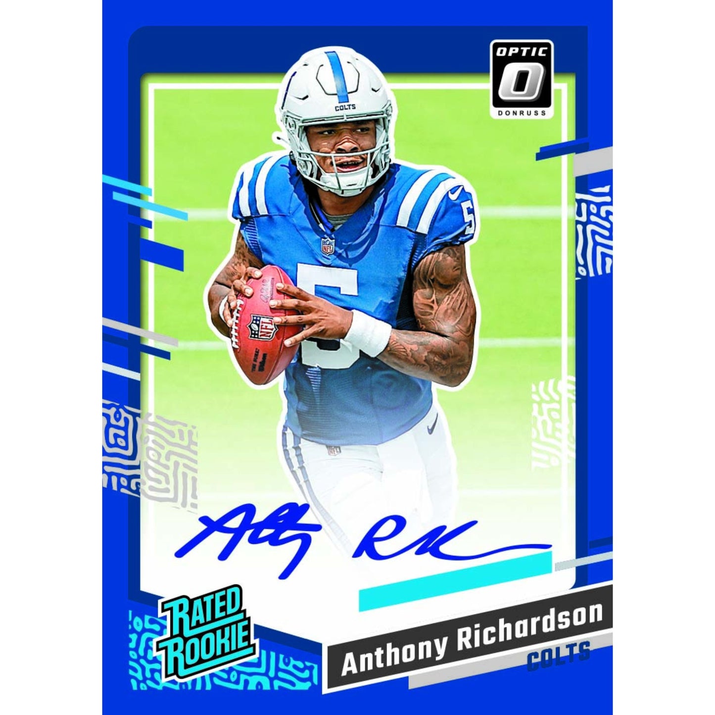 2023 Panini Donruss Optic Football Cards - Anthony Richardson