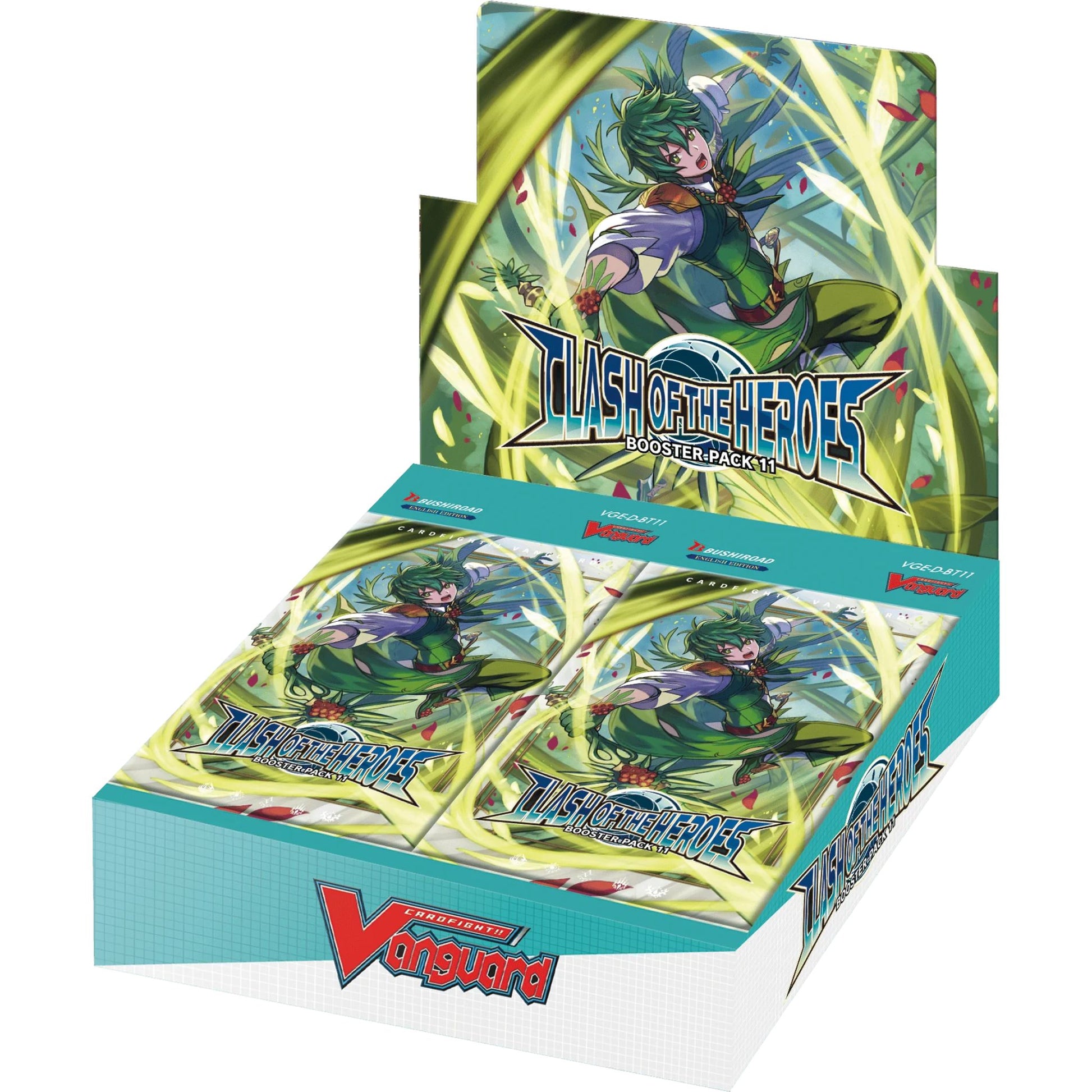 Cardfight Vanguard Clash of the Heroes Booster Box Cardfight Vanguard Clash of the Heroes Booster Box