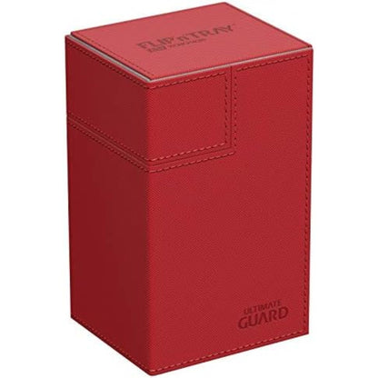 Ultimate Guard Flip n Tray 80+ Red/Grey - Trading Card Market