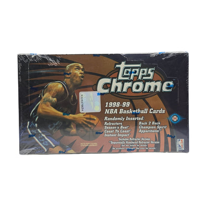 1998/99 Topps Chrome Basketball Hobby Box - Trading Card Market