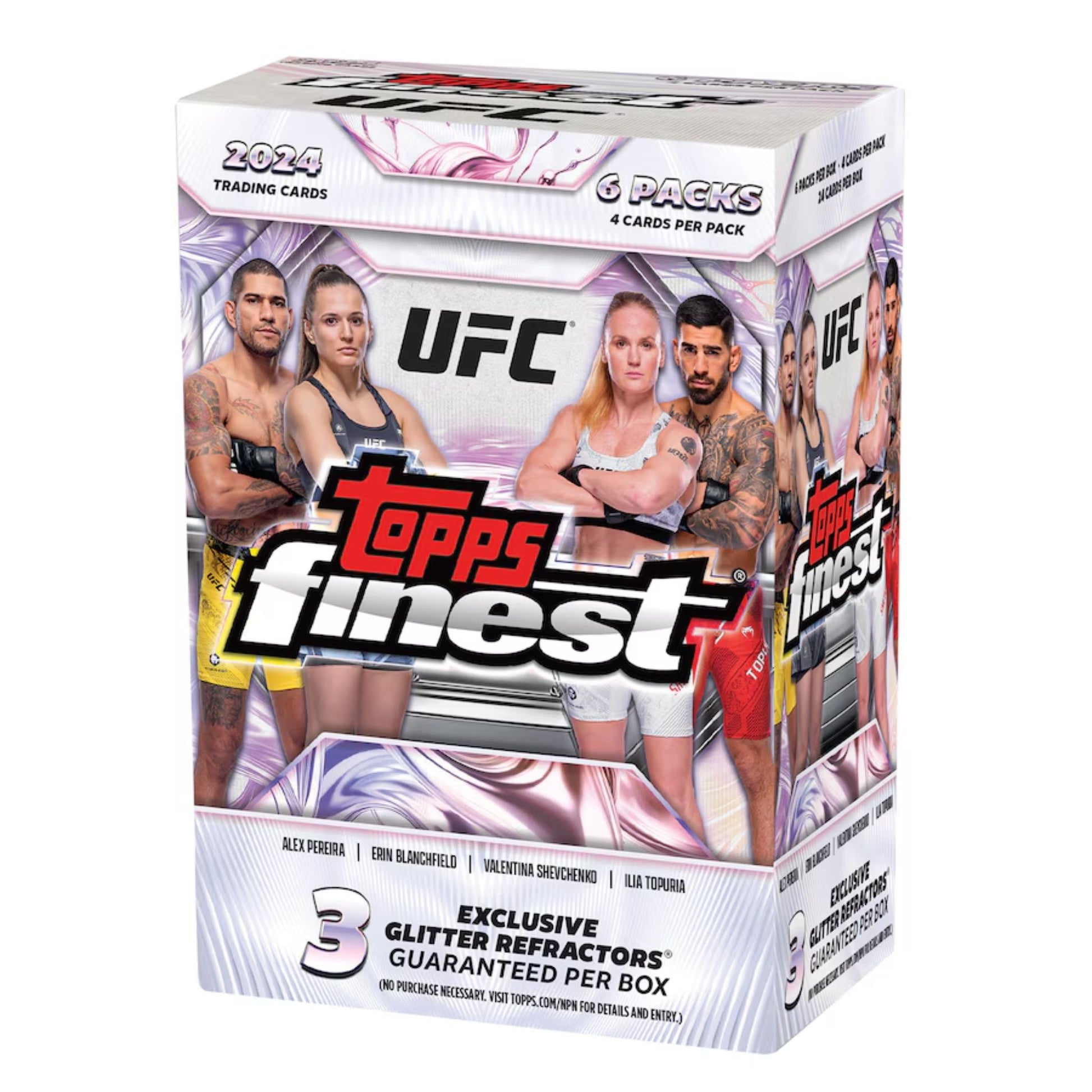 2024 Topps Finest UFC Blaster Box 2024 Topps Finest UFC Blaster Box