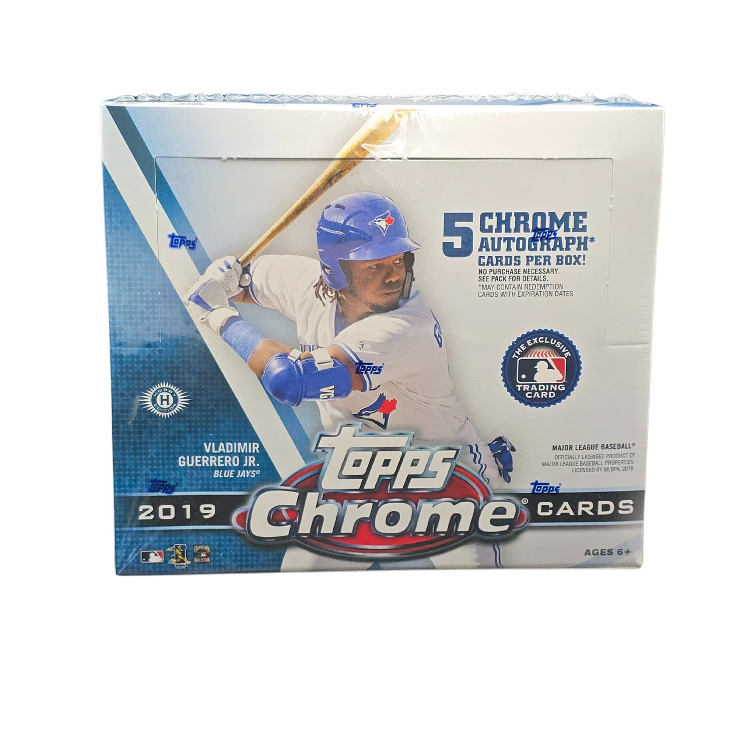2019 Topps Chrome Baseball Jumbo HTA Box - Trading Card Market