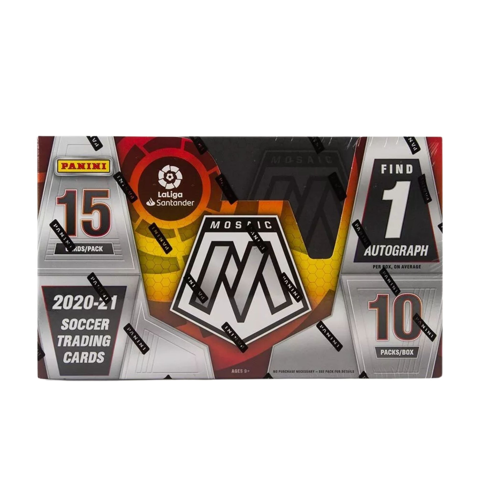 2020/21 Panini Mosaic La Liga Soccer Hobby Box - Trading Card Market