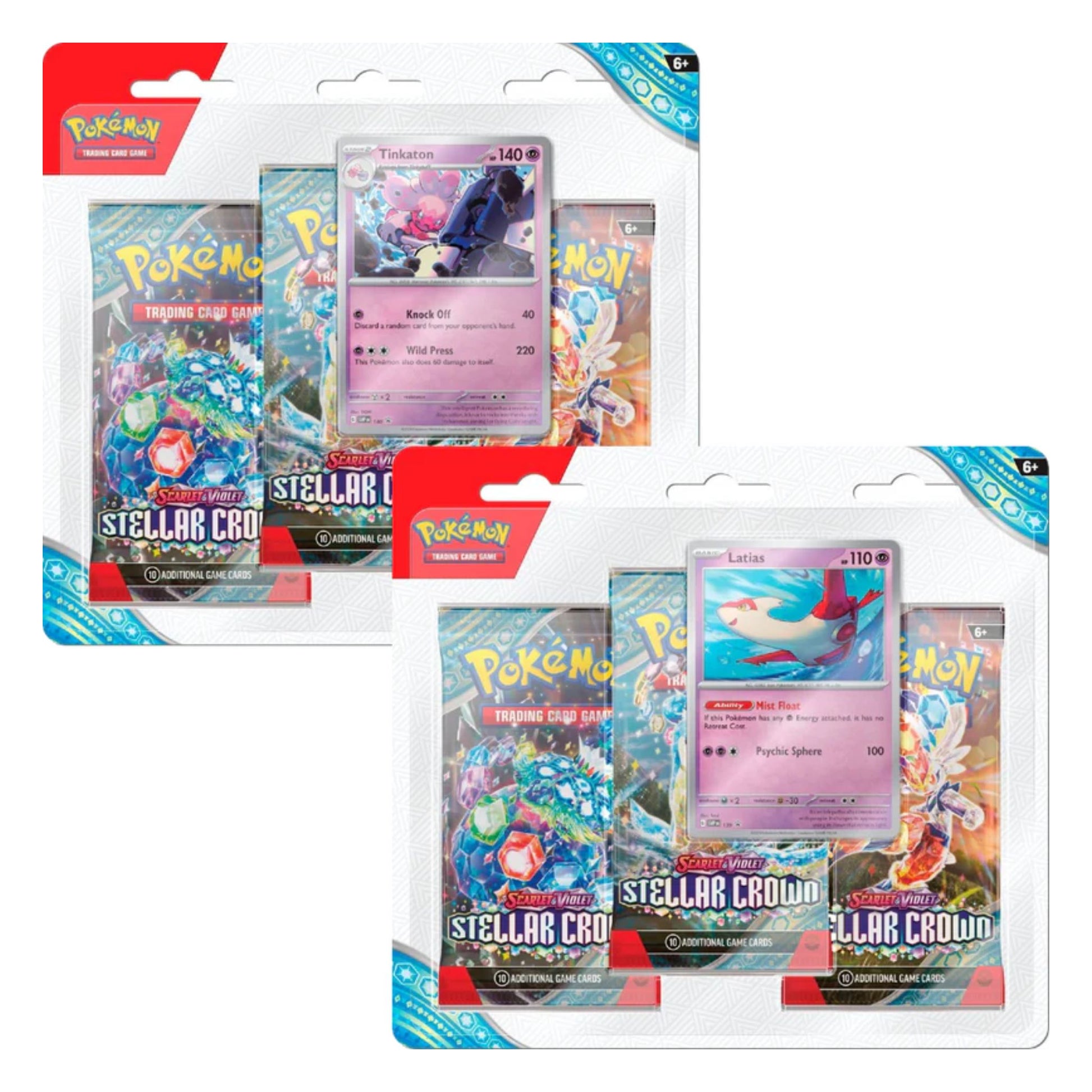 Pokemon Scarlet & Violet Stellar Crown 3-Pack Booster Blister Trading Card Market Pokemon Scarlet & Violet Stellar Crown 3-Pack Booster Blister Trading Card Market