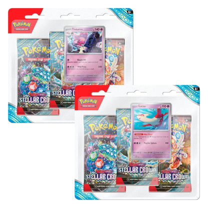 Pokemon Scarlet & Violet Stellar Crown 3 - Pack Booster Blister - Trading Card Market