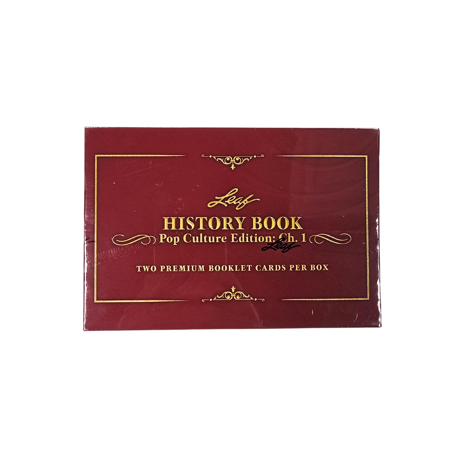 2024 Leaf History Book Pop Culture Chapter 1 Hobby Box - Trading Card Market