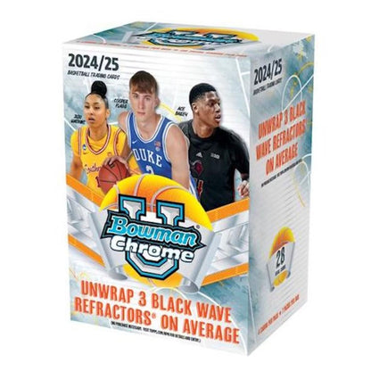 2024/25 Bowman Chrome University Basketball Blaster Box - Trading Card Market