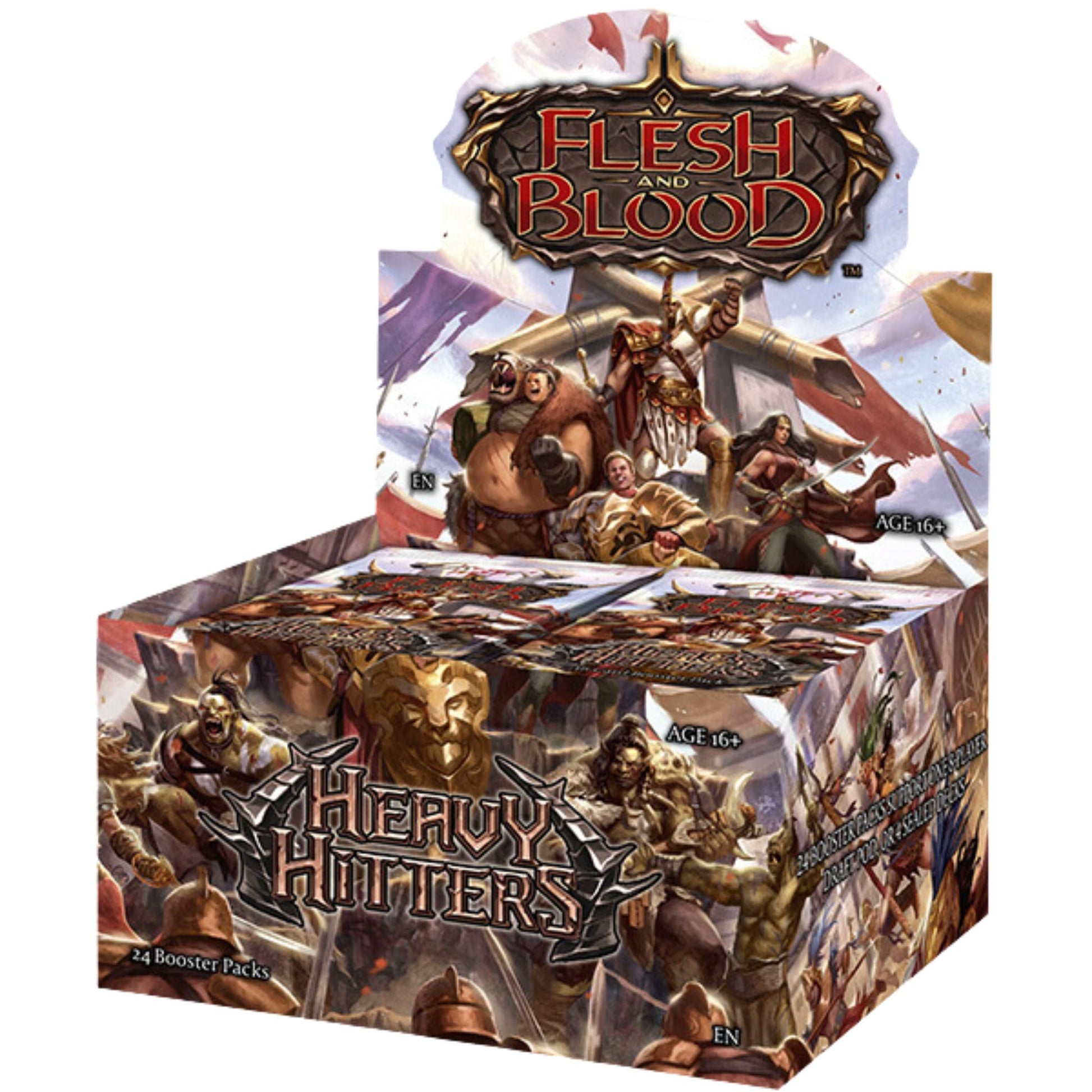 Flesh and Blood Heavy Hitters Booster Box - Trading Card Market