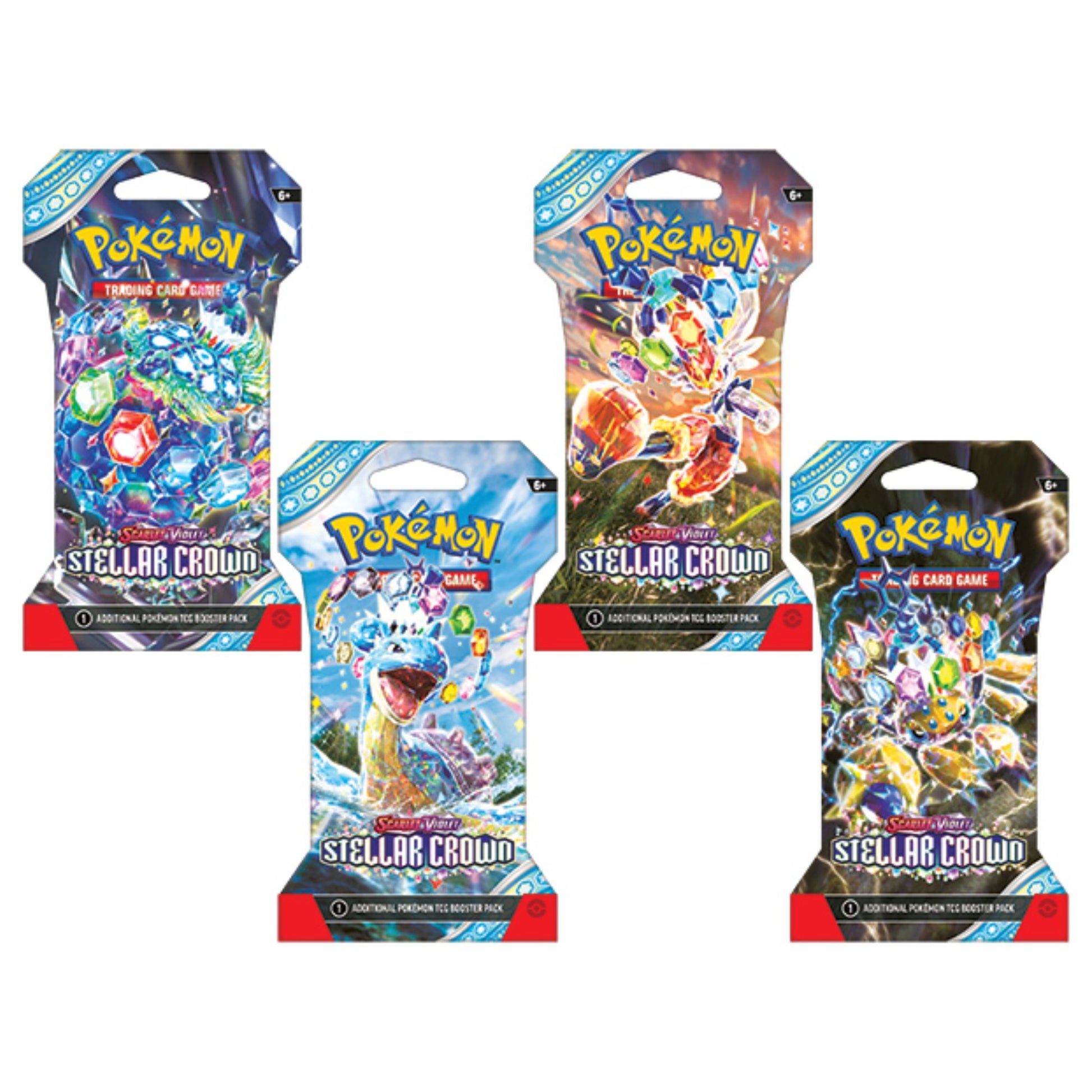 Pokemon Scarlet & Violet Stellar Crown Sleeved Booster Pack - Trading Card Market