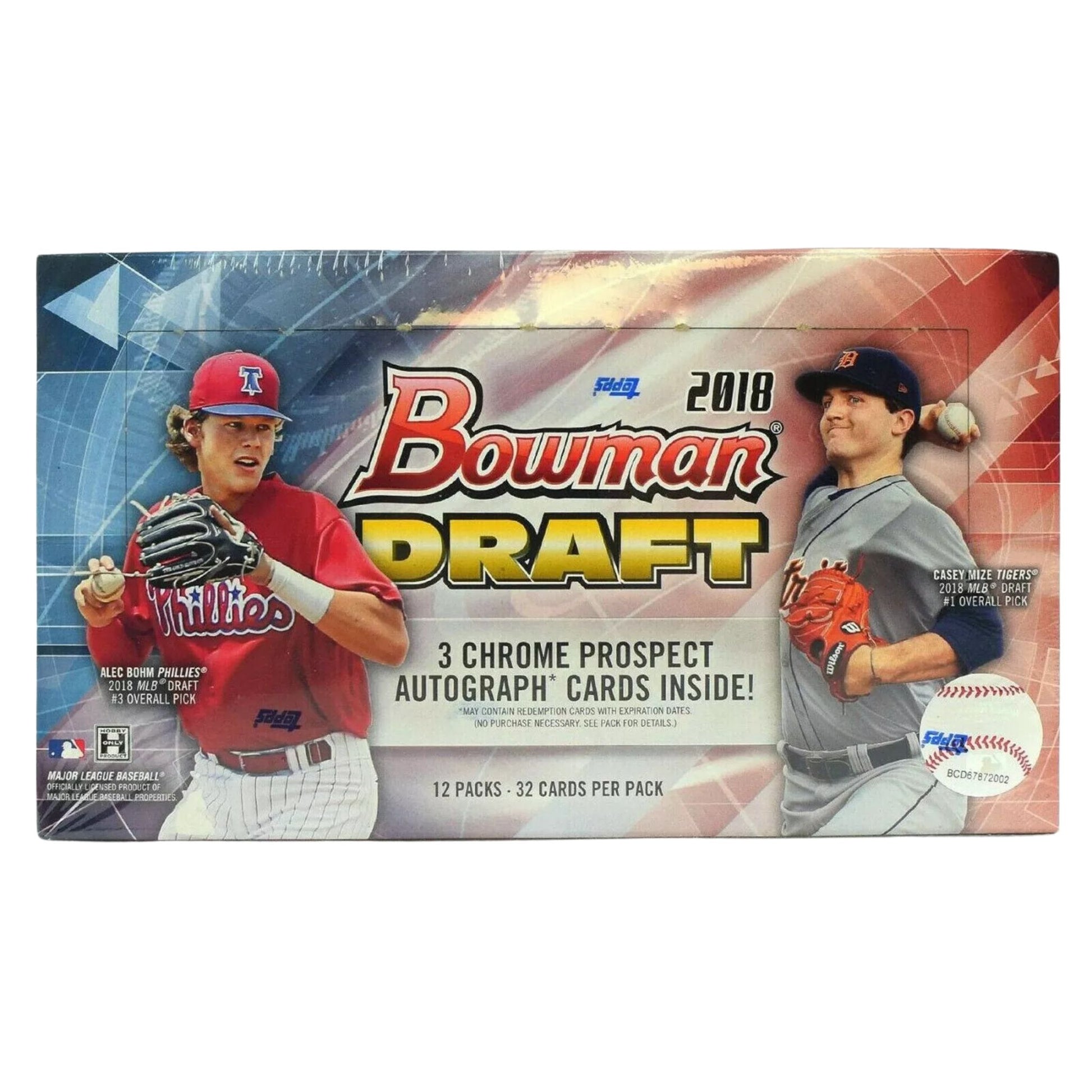 2018 Bowman Draft Baseball HTA Jumbo Box - Trading Card Market